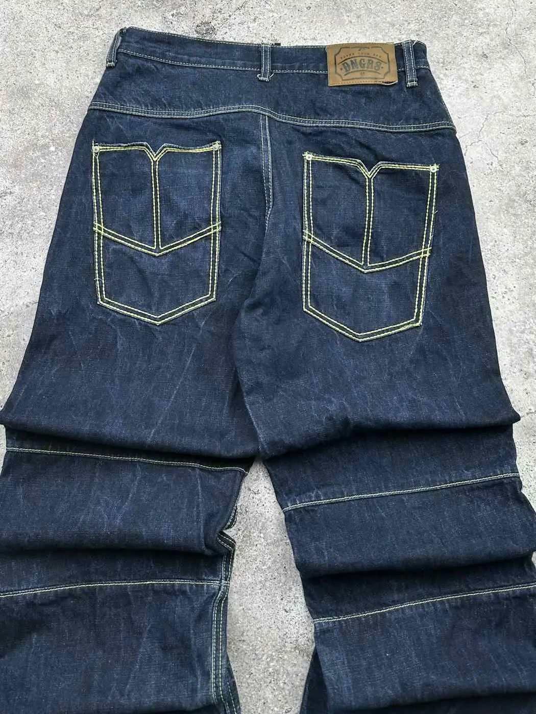Japanese Brand Vintage Baggy Wide Jeans C533(V554)E8 Size US 32 / EU 48 - 6 Thumbnail