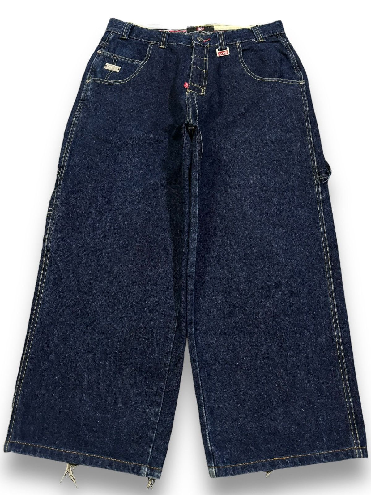 Ecko Unltd. Vintage Ecko Unltd Embroidered Logo Baggy Carpenter Jeans Size US 34 / EU 50 - 1 Thumbnail