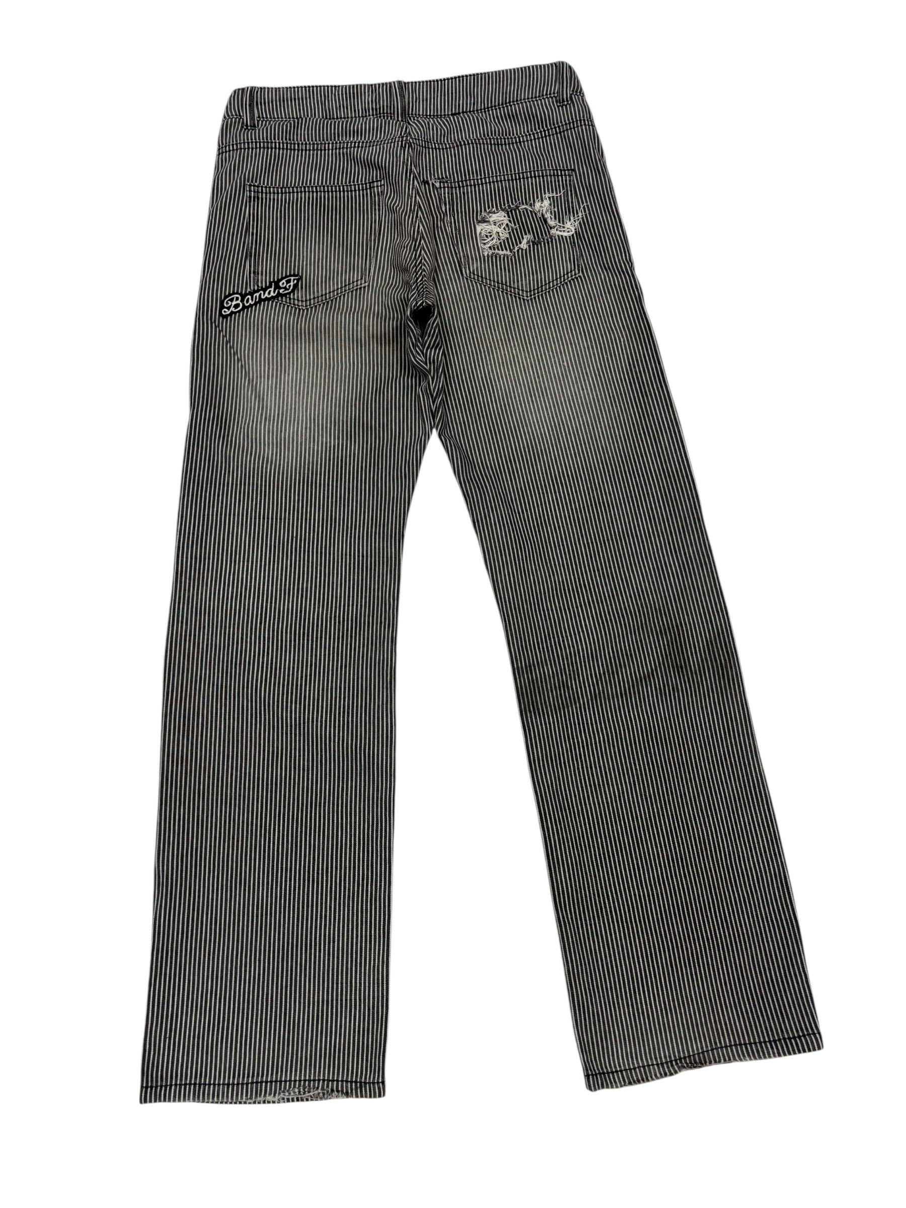 Hysteric Glamour Hysteric Glamour Style Hickory Stripe Back And Forth Jeans Size US 31 - 7 Thumbnail