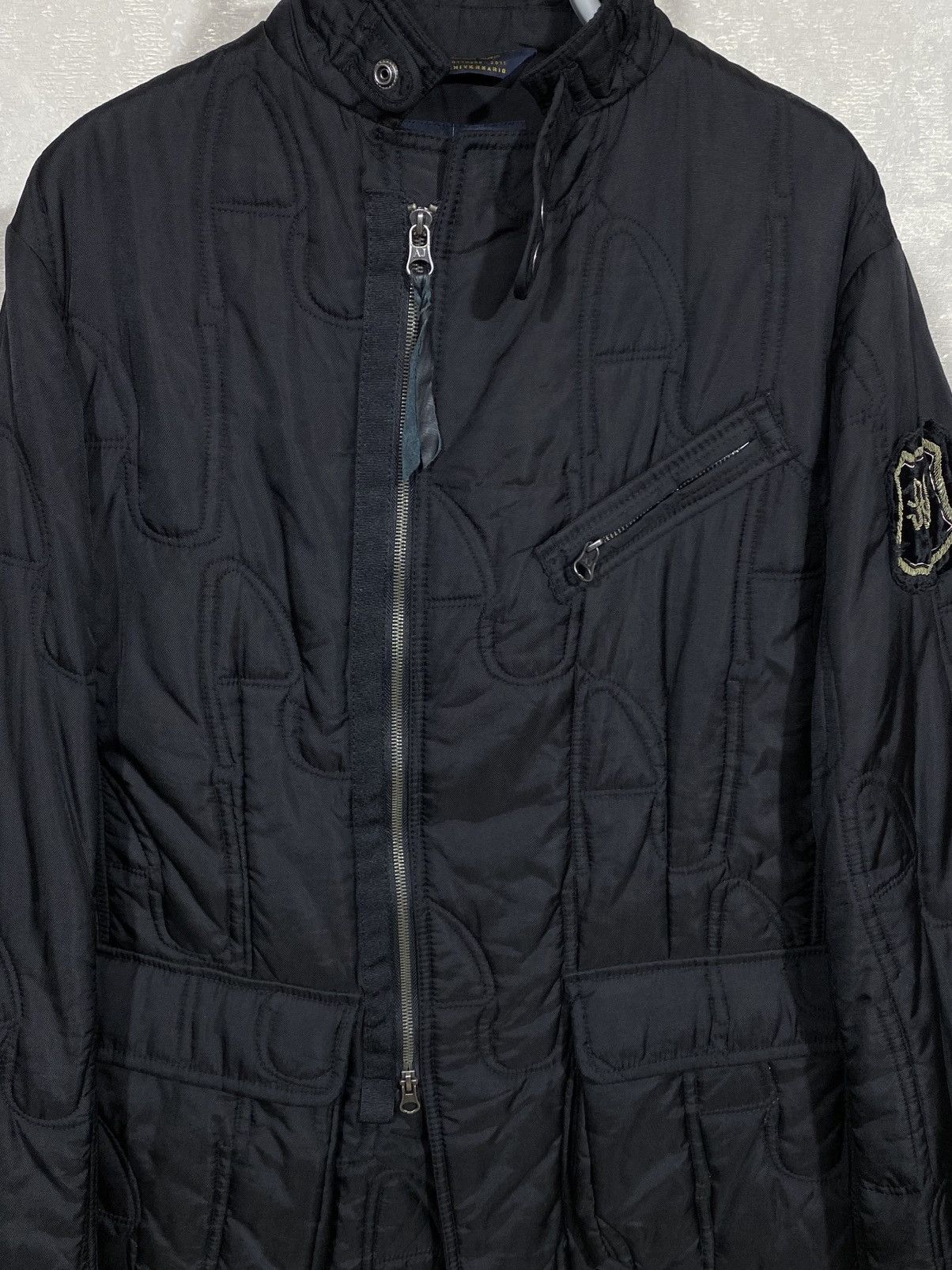 Armani × Barbour × Loro Piana Armani Jeans quilted jacket luxury Mens Size US L / EU 52-54 / 3 - 5 Thumbnail