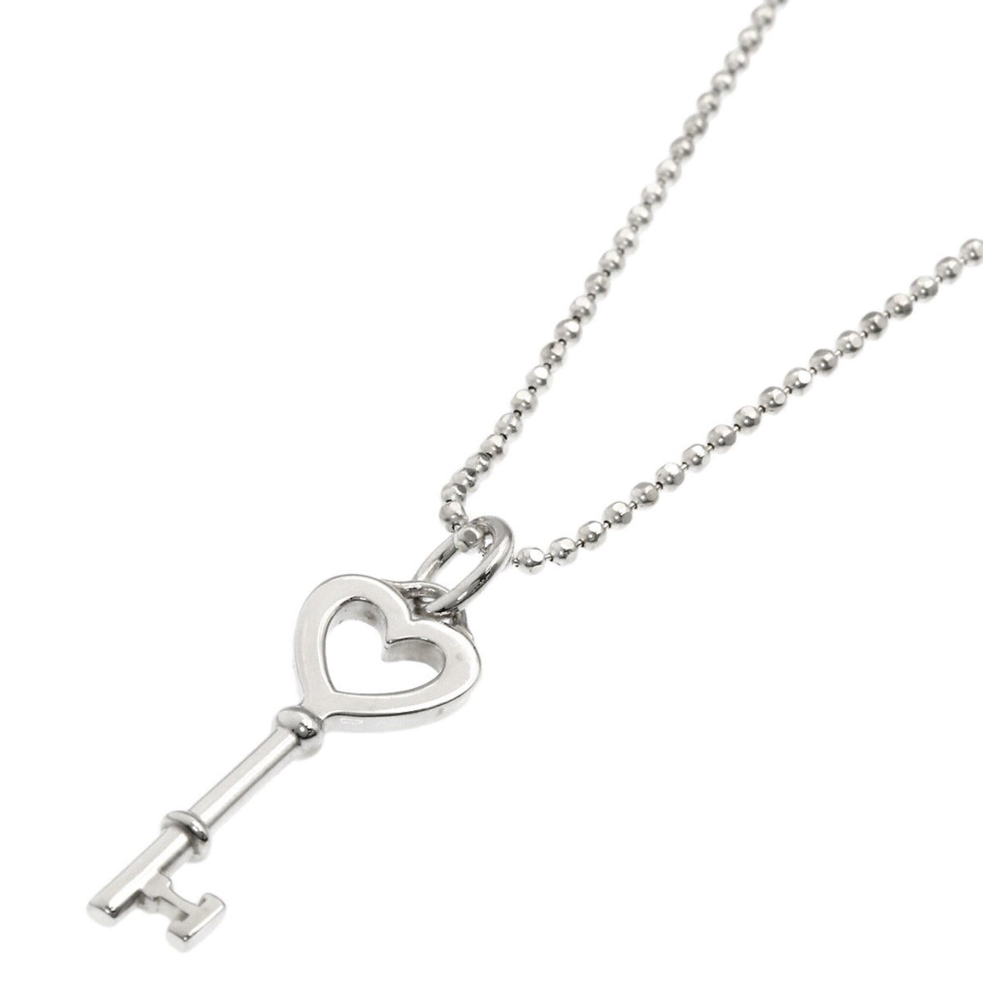 Tiffany & Co. Tiffany & Co. Heart Key Necklace, Silver, Women's. Size ONE SIZE - 1 Thumbnail