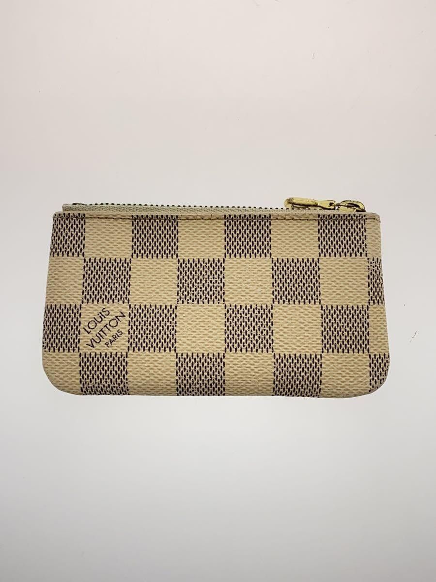 Louis Vuitton Louis Vuitton Damier Azur Pochette Cle White Size ONE SIZE - 2 Thumbnail