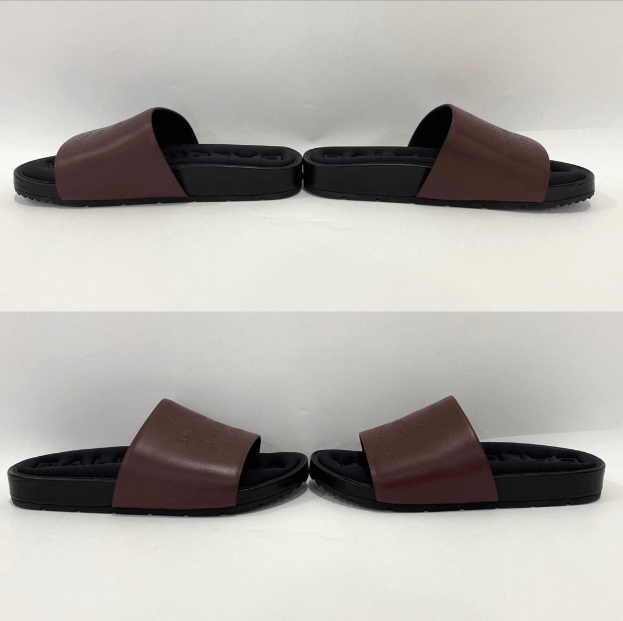 Balenciaga Auth Balenciaga Classic Burgundy Puffer Slides Sandals EU 39 Size US 8.5 / IT 38.5 - 4 Thumbnail