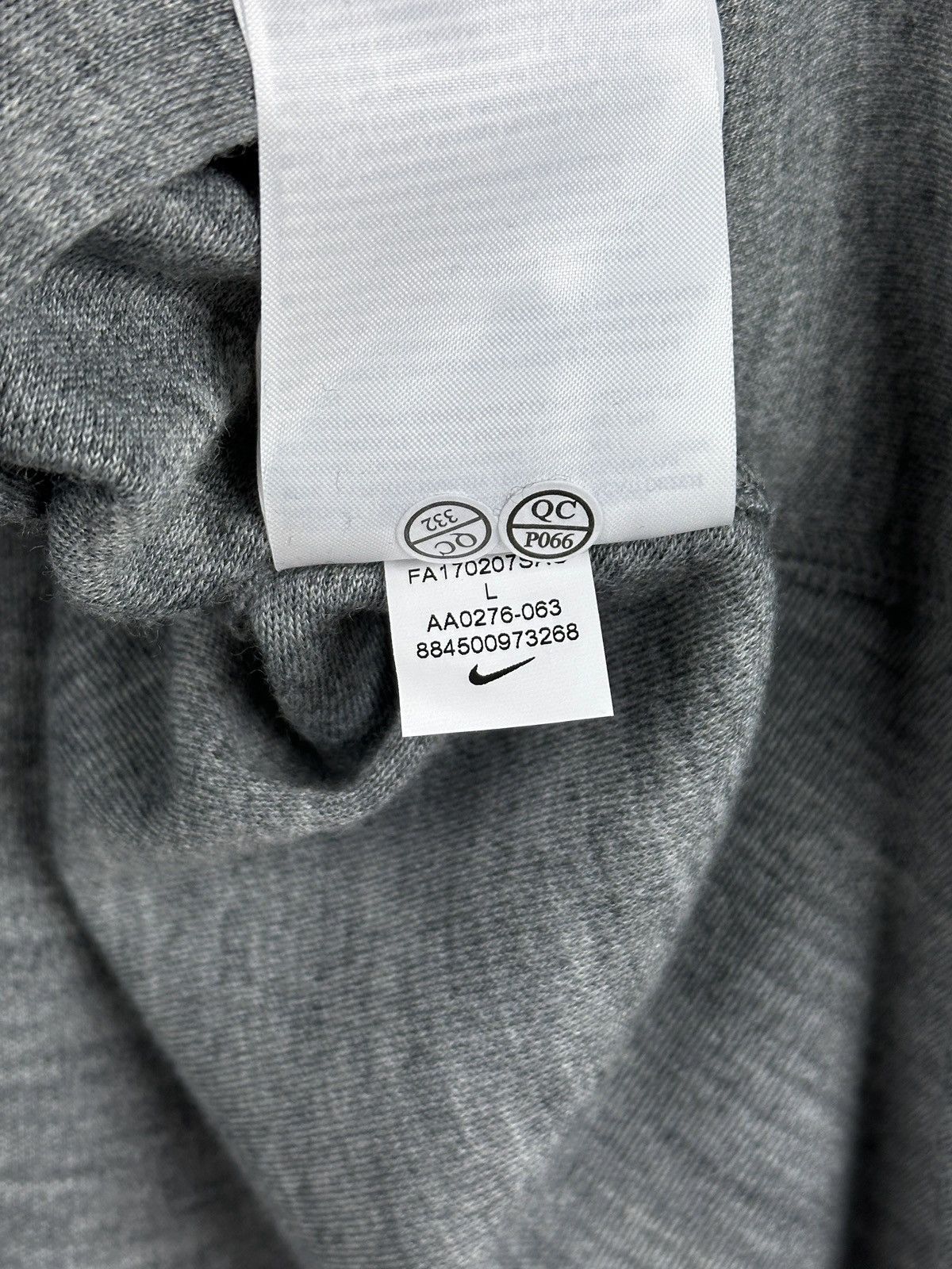 Nike Nikelaab AAE 1.0 Men’s Crew Sweatshirt Dark Grey Heather Size US L / EU 52-54 / 3 - 15 Thumbnail