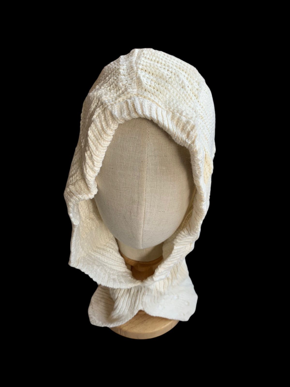Japanese Brand × Kapital × Vintage Knitted Balaclava Hoodie Gu Japanese Winter Sessions Hats Size ONE SIZE - 3 Thumbnail