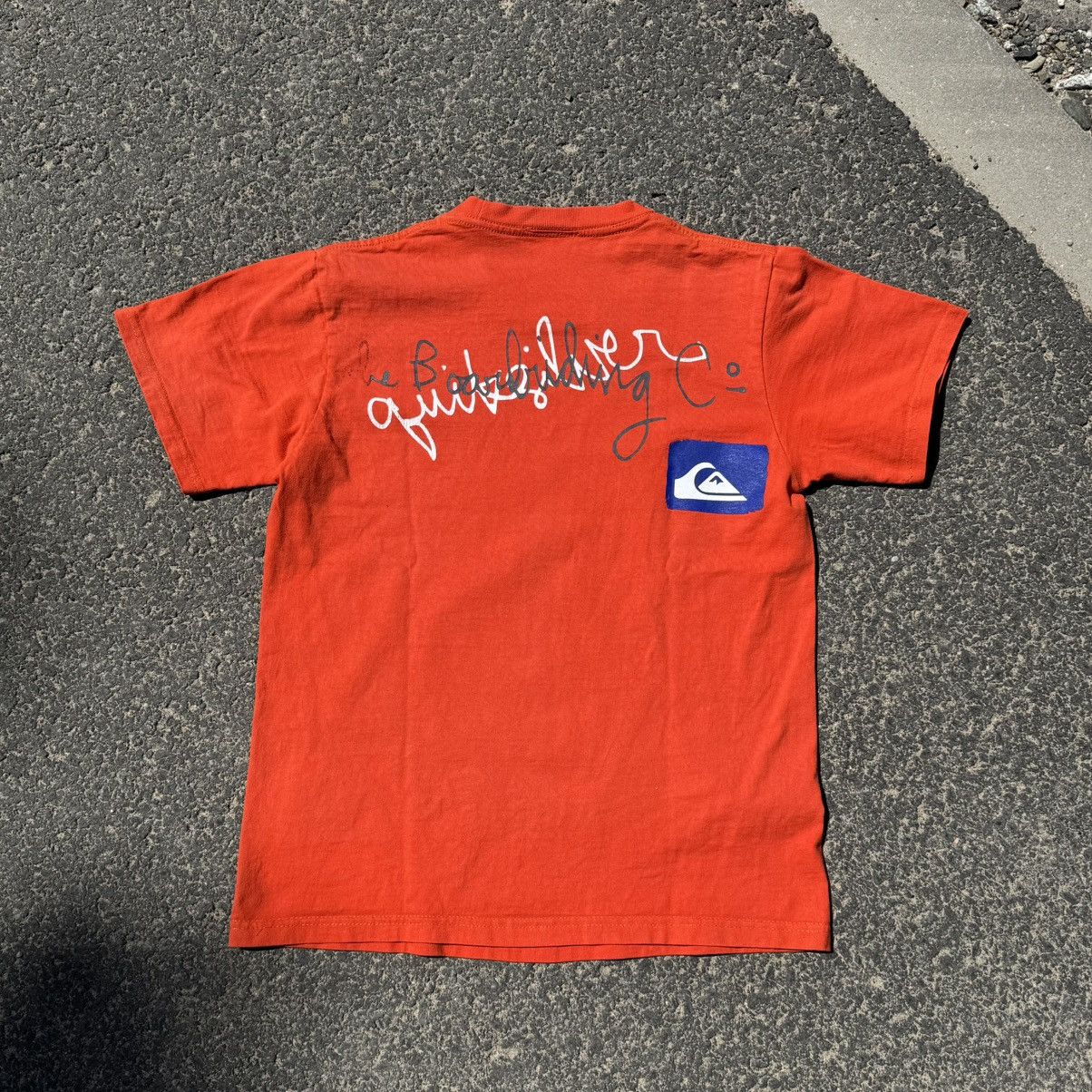 Quiksilver Y2K Quicksilver Graffiti Tees Orange Blokecore slim fit Size US XS / EU 42 / 0 - 12 Thumbnail