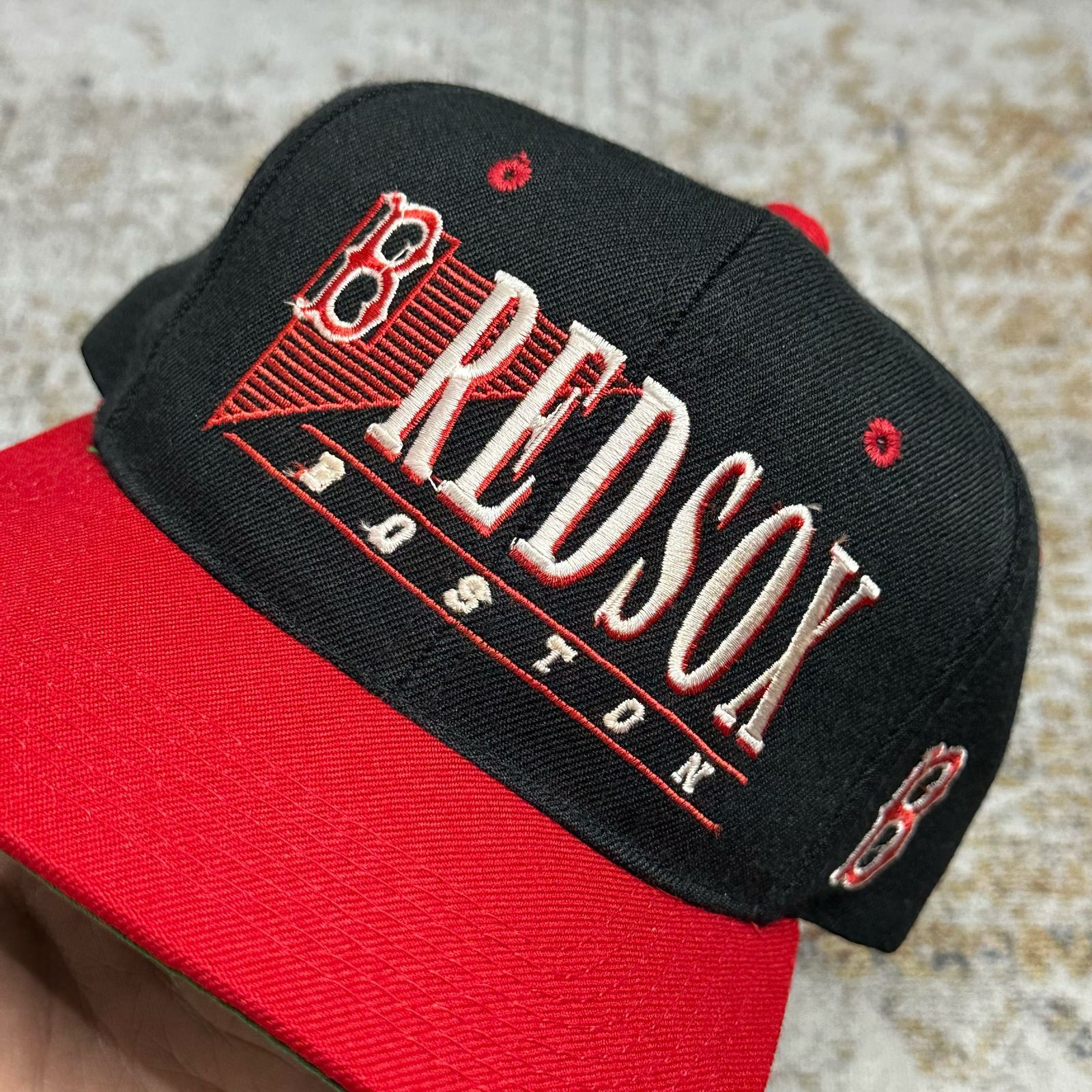 MLB Vintage 90s Boston Redsox MLB Snapback Size ONE SIZE - 2 Thumbnail
