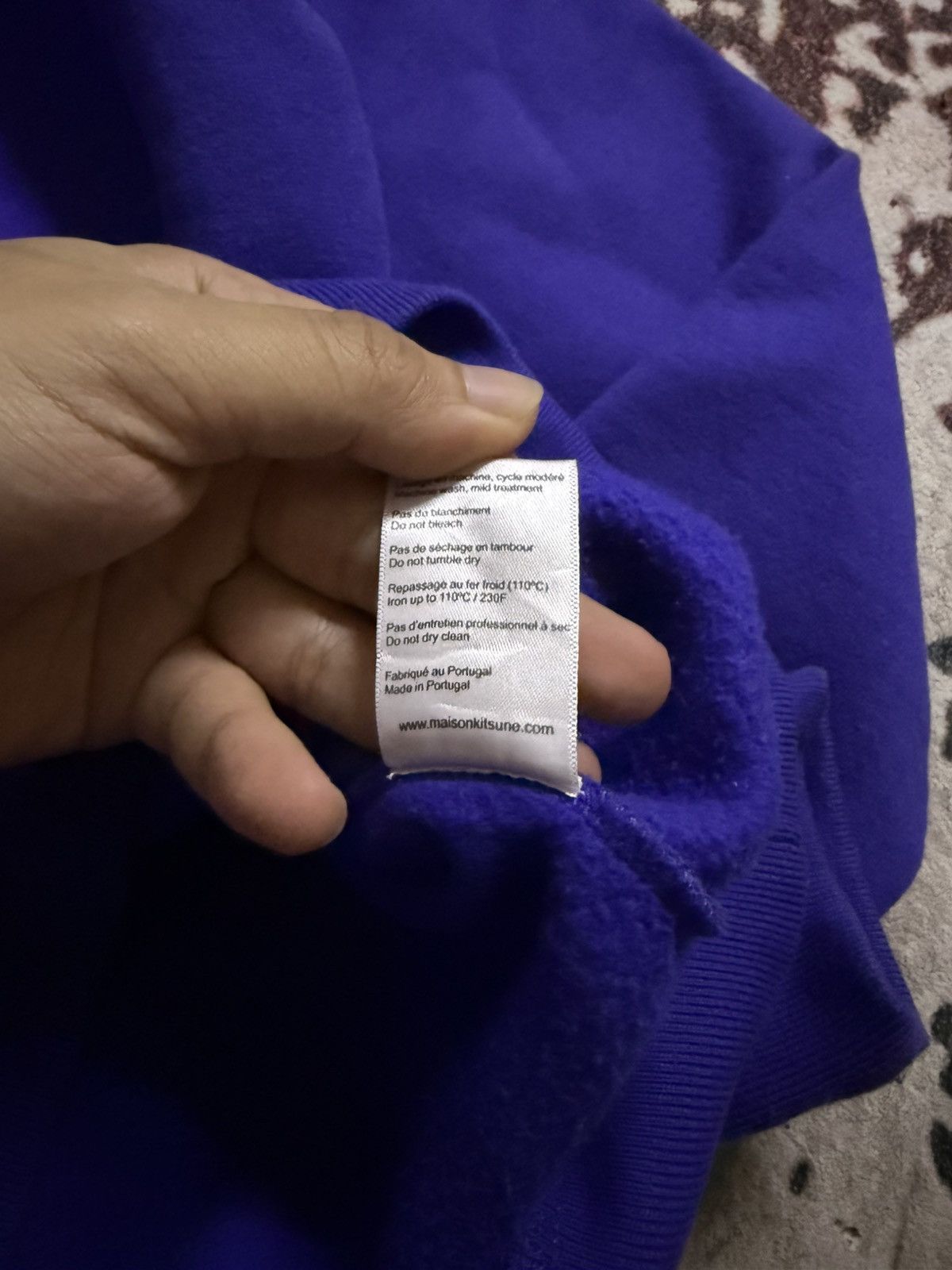 Maison Kitsune Fox embroided sweatshirt Size US S / EU 44-46 / 1 - 5 Thumbnail
