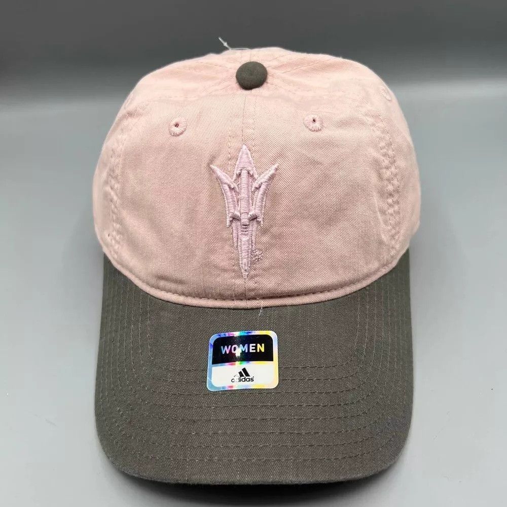 Adidas Arizona State Sun Devils Hat Women Adidas NBA Strap Back Cap Size ONE SIZE - 1 Thumbnail