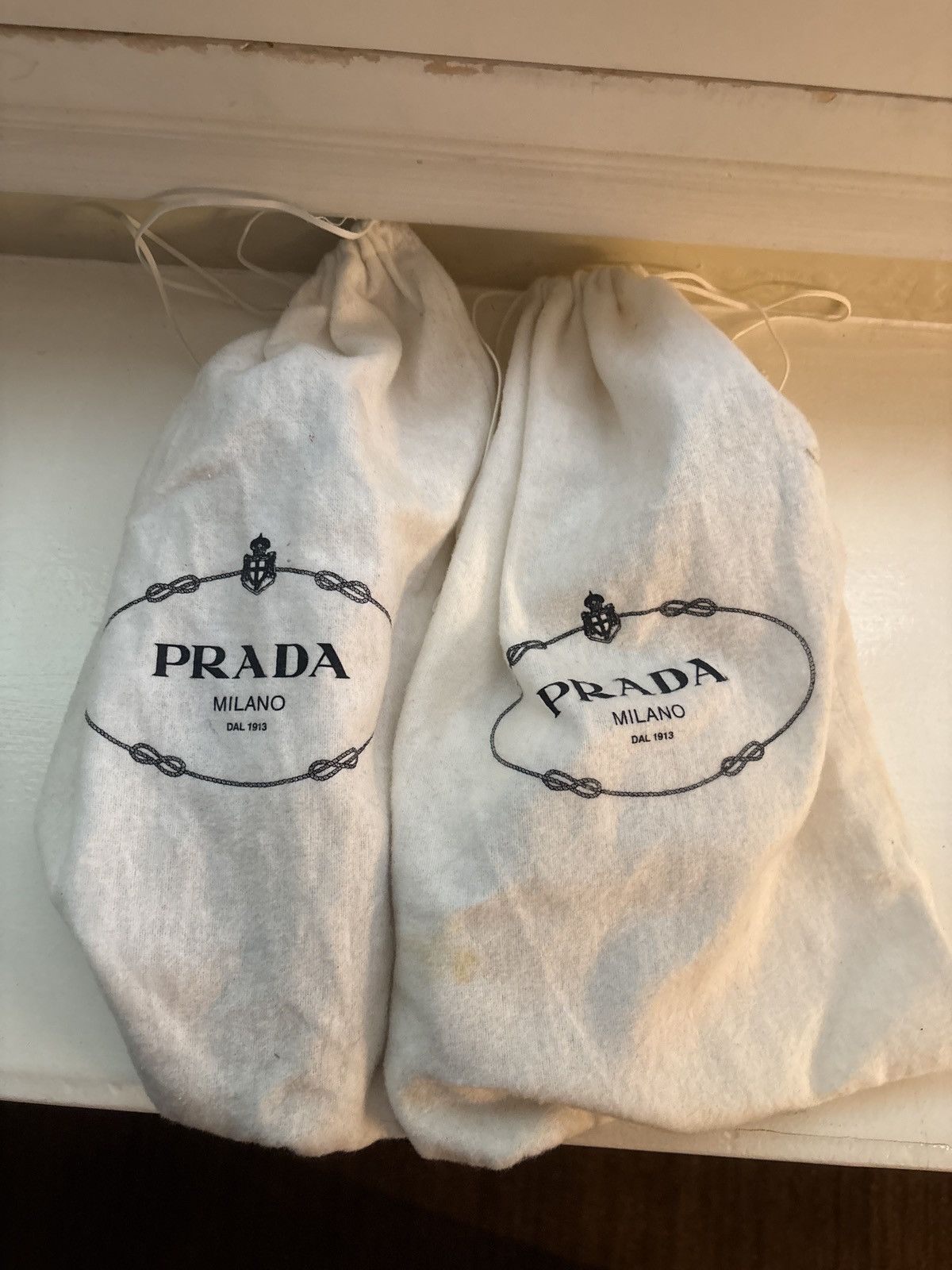 Prada Prada Mules Creme With Silver Buckle Size US 7.5 / IT 37.5 - 7 Thumbnail