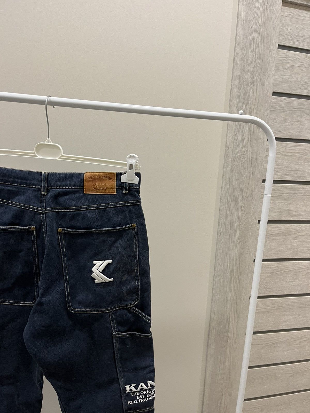 Karl Kani Karl Kani Jeans Joggers Workwear Washed Blue Faded Size US 32 / EU 48 - 4 Thumbnail
