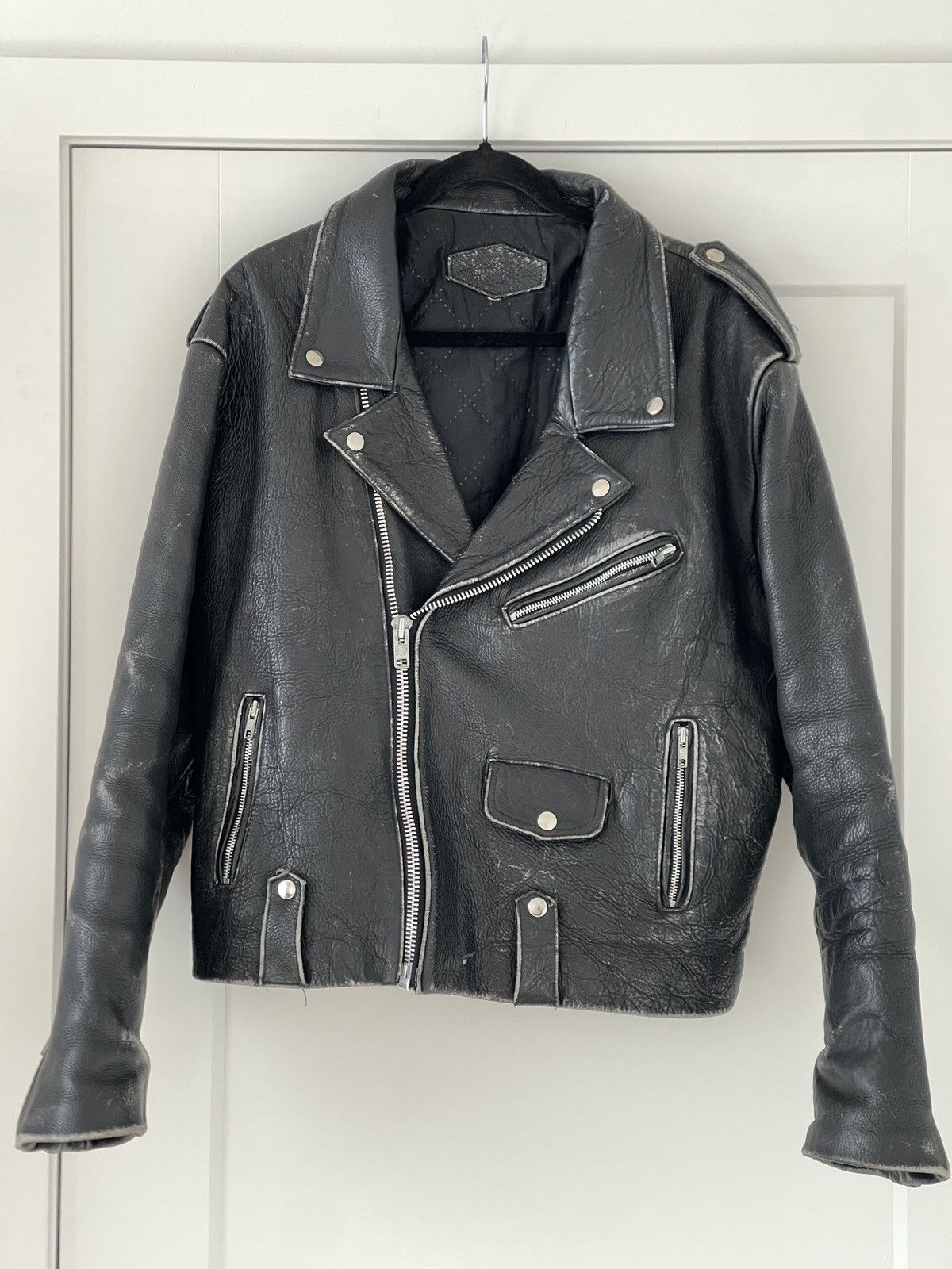 90s Harley Davidson シングルライダースジャケット 38 美品 Harley Davidson × Vintage Harley Davidson 1994 Biker Jacket | Grailed