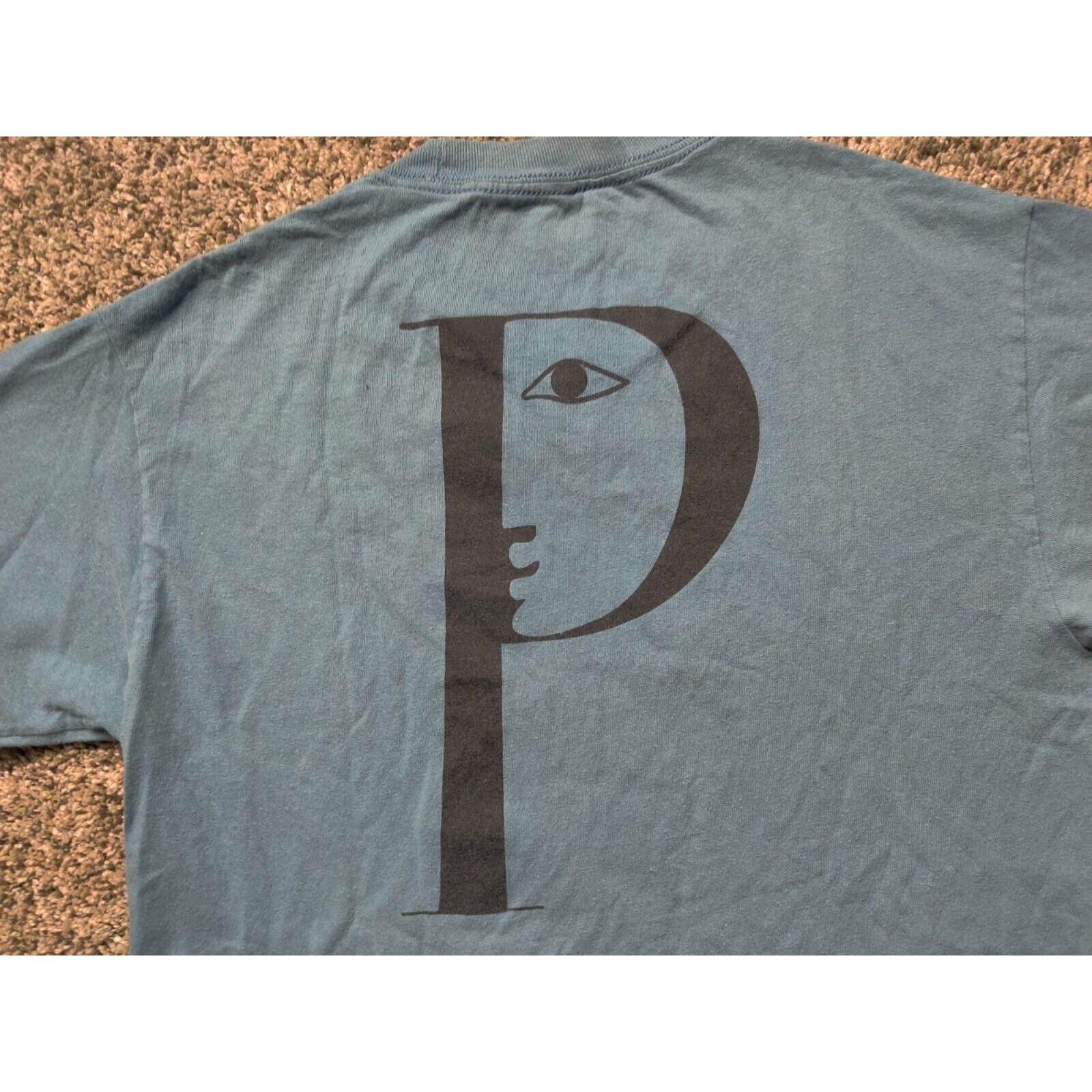 Primitive Primitive Shirt Adult Mens Medium Blue Logo Skateboard Sport Size US M / EU 48-50 / 2 - 5 Thumbnail