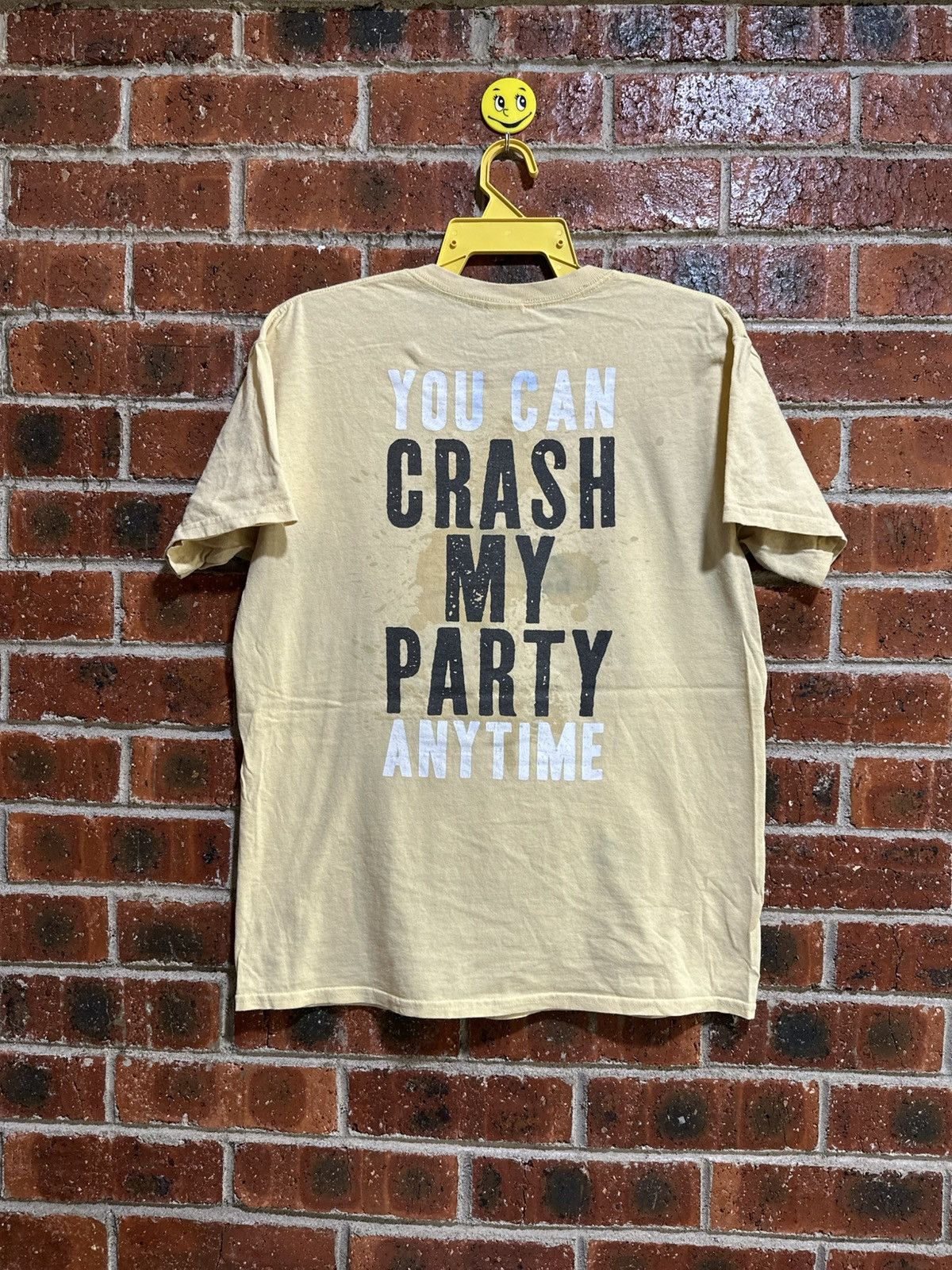 Band Tees × Vintage Vintage Luke Bryan You Can Crash My Party Anytime Faded Tee Size US M / EU 48-50 / 2 - 7 Thumbnail
