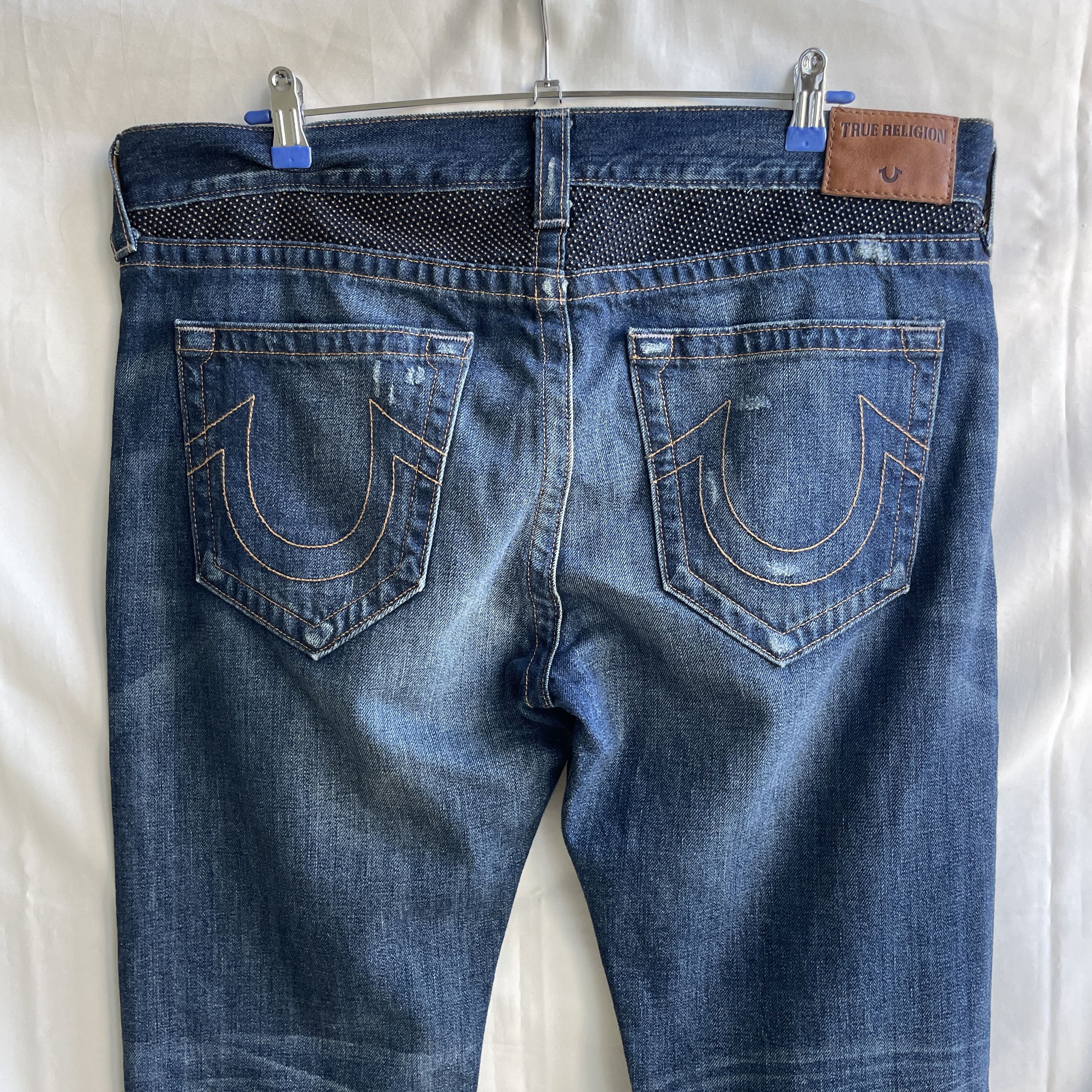 True Religion True Religion Made in USA Rocco Relaxed Skinny Denim Size 36 Size US 36 / EU 52 - 4 Thumbnail
