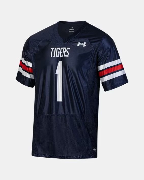 Under Armour Under Armour NCAA Jackson State Tigers Football Navy Jersey Size US L / EU 52-54 / 3 - 1 Thumbnail