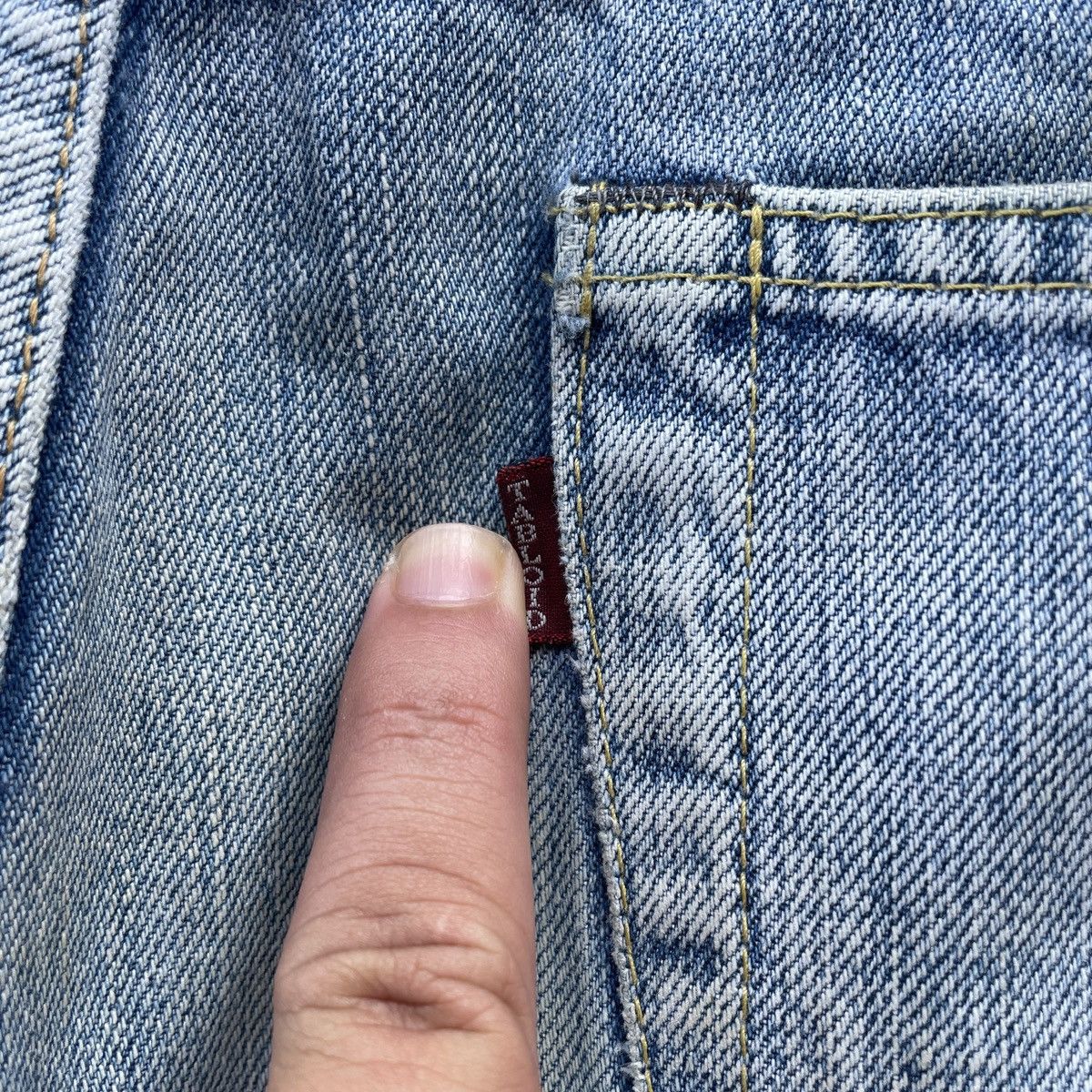Japanese Brand × Jean × Vintage Vintage Japanese Mud Wash Faded Denim Jeans Pants Distressed Size US 32 / EU 48 - 8 Thumbnail
