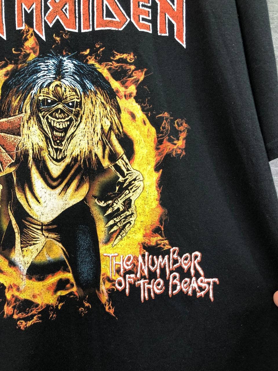 Band Tees Iron Maiden The Number Of The Beast Tee Size US S / EU 44-46 / 1 - 2 Thumbnail