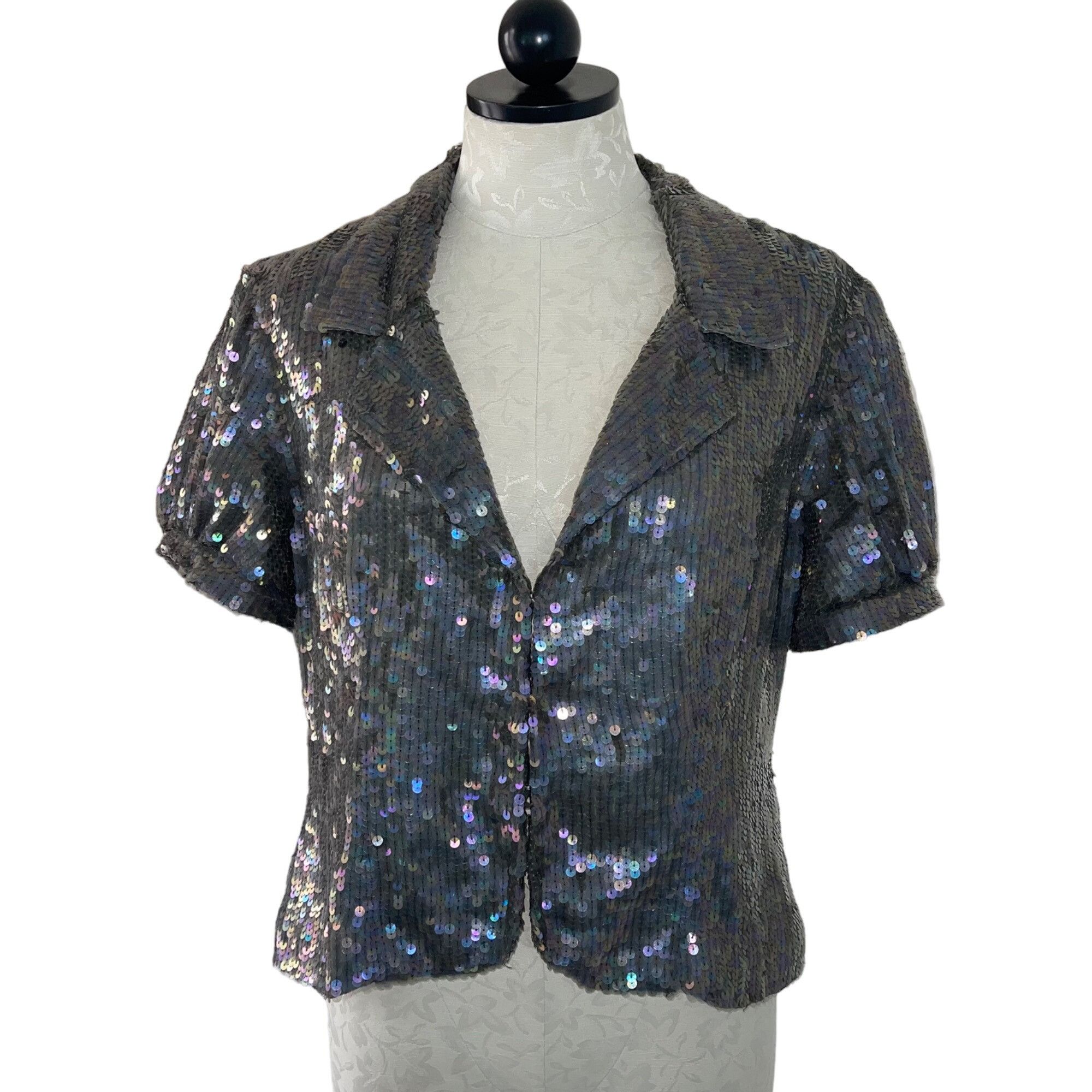 Vintage Embex Inc Vintage Womens Jacket Size Large Gray Size L / US 10 / IT 46 - 1 Thumbnail
