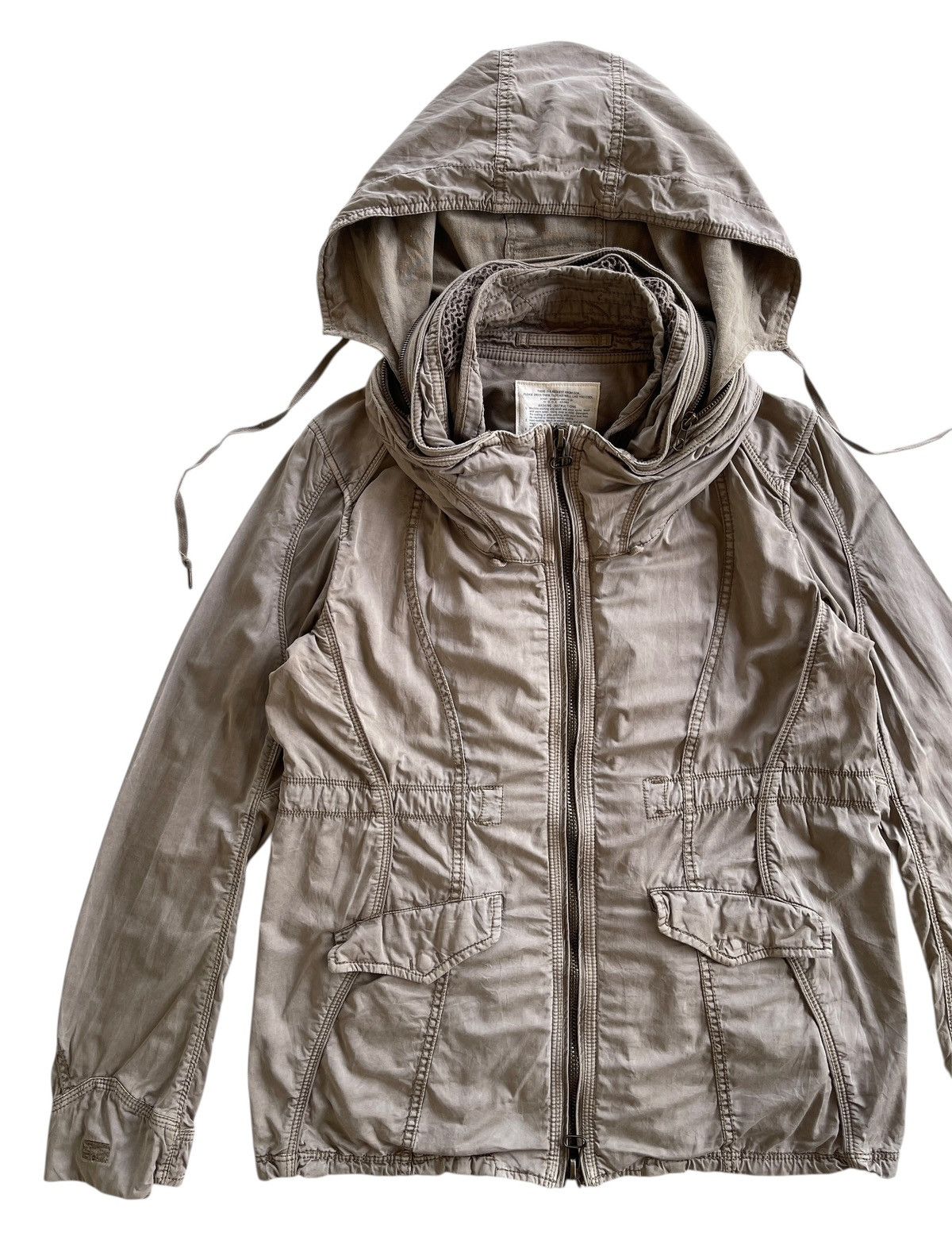 GOA 2000s GOA Cyber Bono Hooded Jacket Size US S / EU 44-46 / 1 - 6 Thumbnail