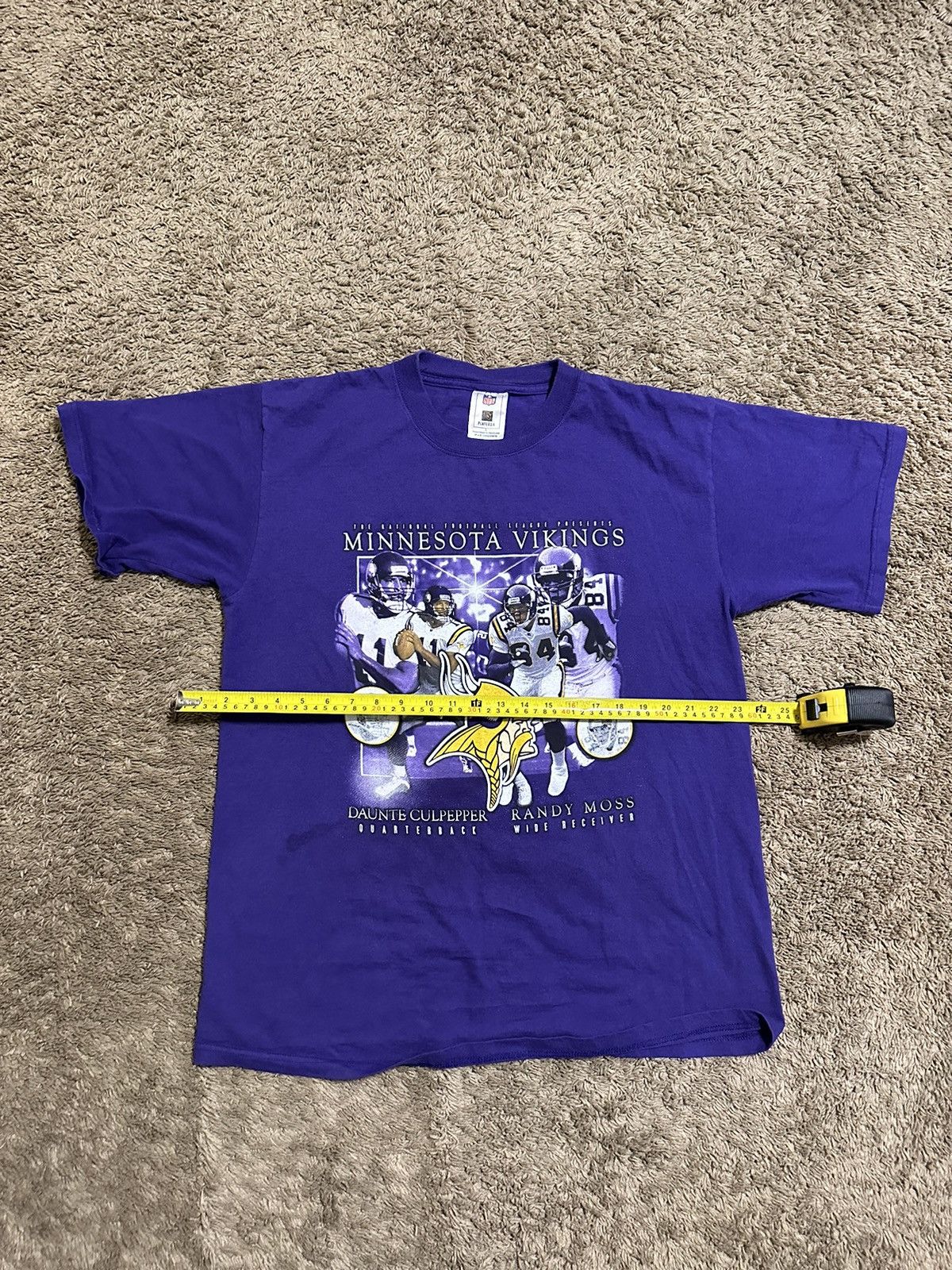 NFL × Vintage Vintage NFL Minnesota Vikings “Moss” shirt 00s size Large Size US L / EU 52-54 / 3 - 4 Thumbnail