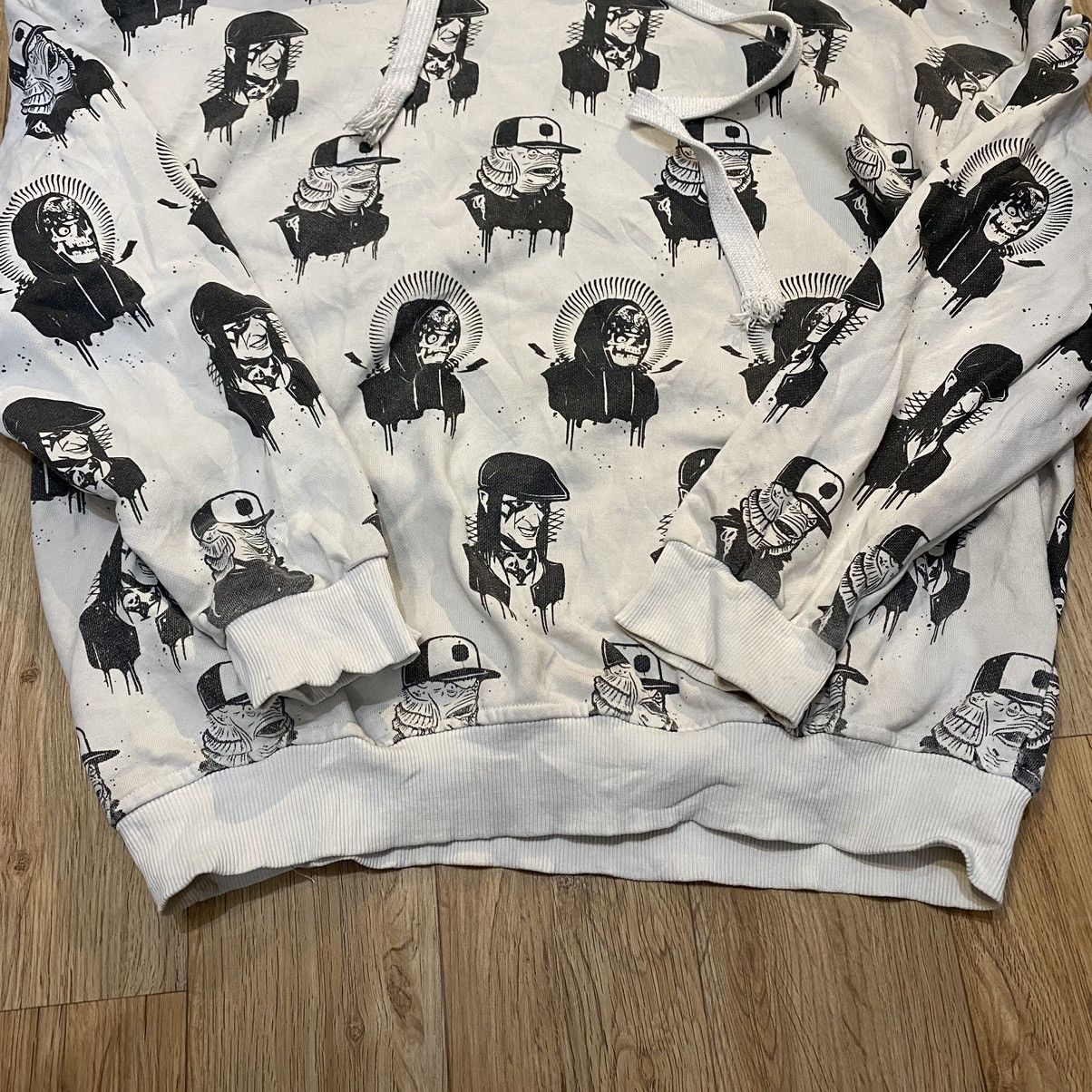 Japanese Brand 2000s Can't Bellow Key Y2K Style Hoodie Full Print Size US M / EU 48-50 / 2 - 4 Thumbnail