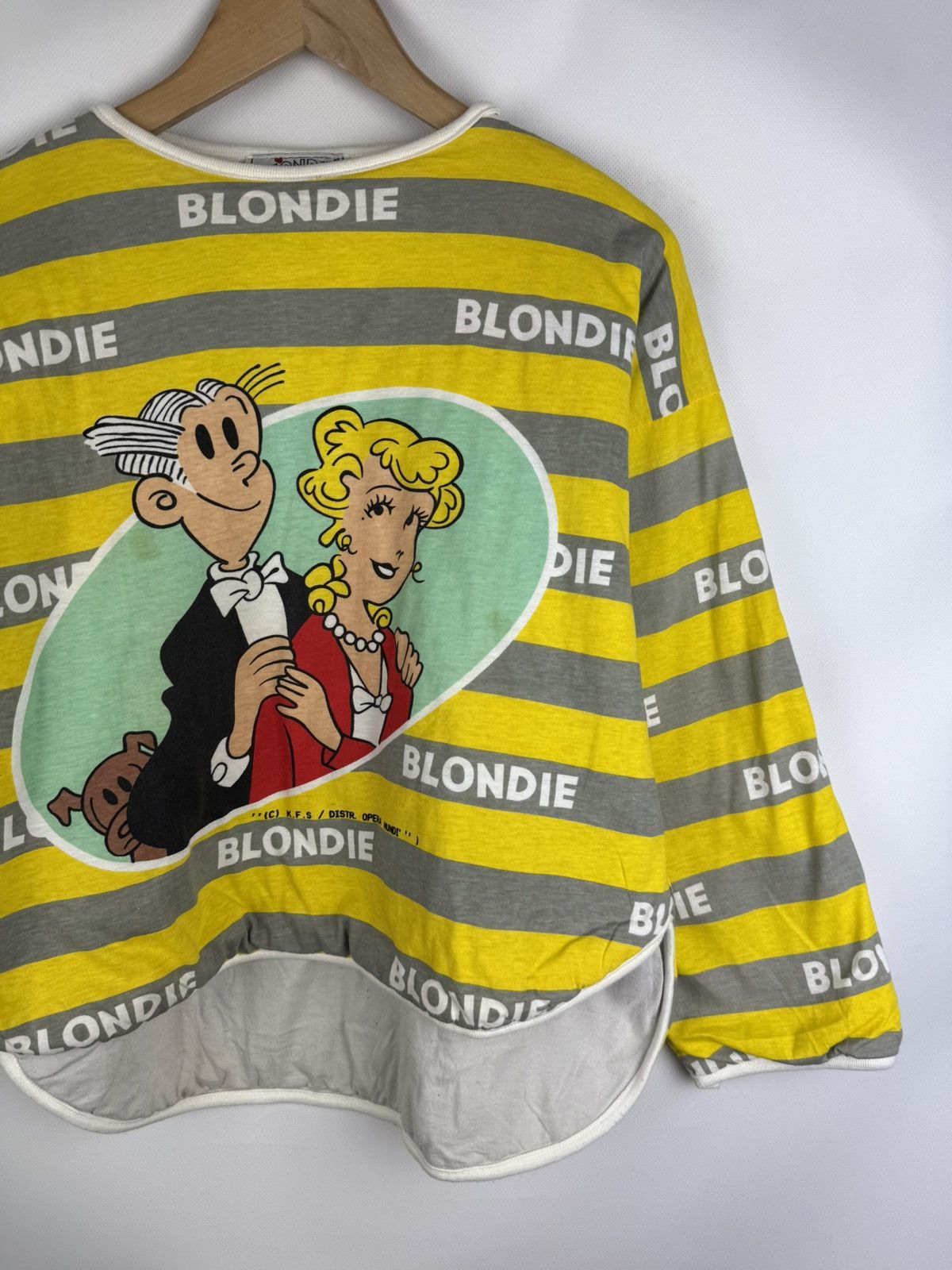 Vintage VTG Blondie Comic Strip Dagwood Daisy Sweatshirt Pullover Size XL / US 12-14 / IT 48-50 - 3 Thumbnail