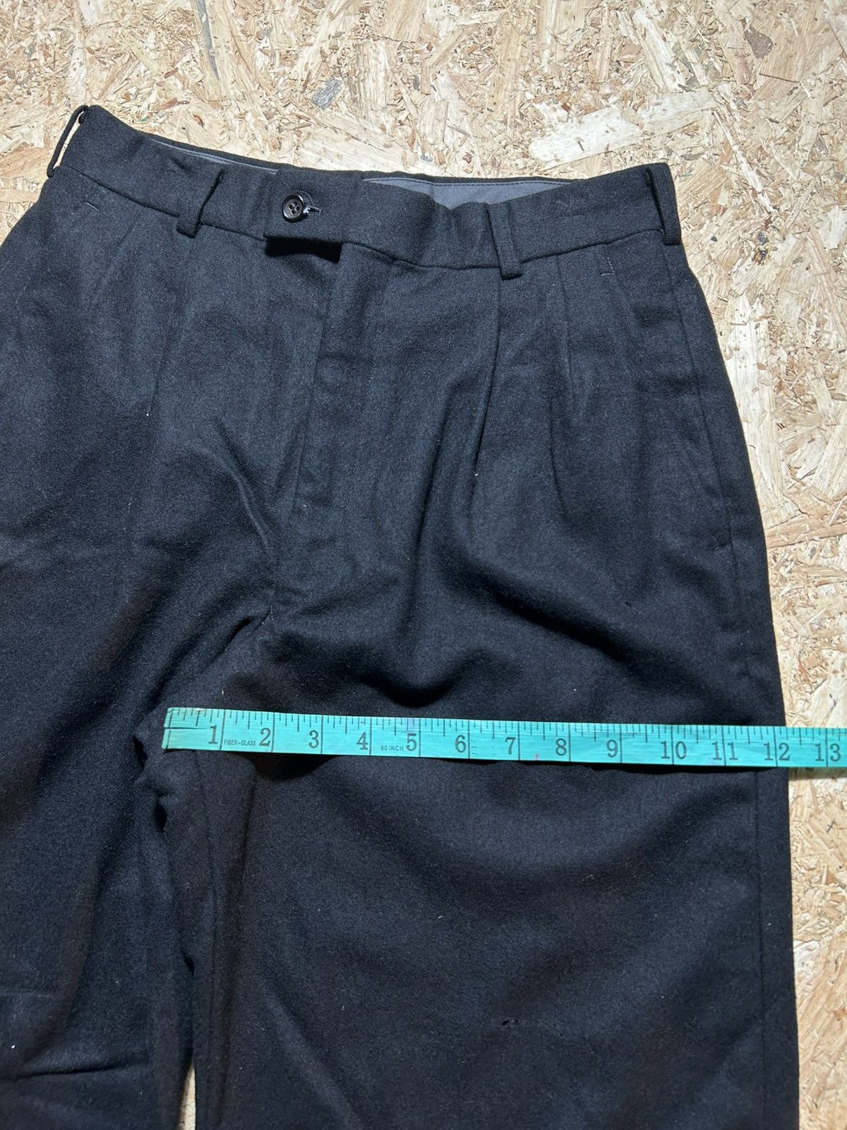 Comme des Garcons Comme Des Garcons Black Pleated Trousers Pants Size US 29 - 14 Thumbnail