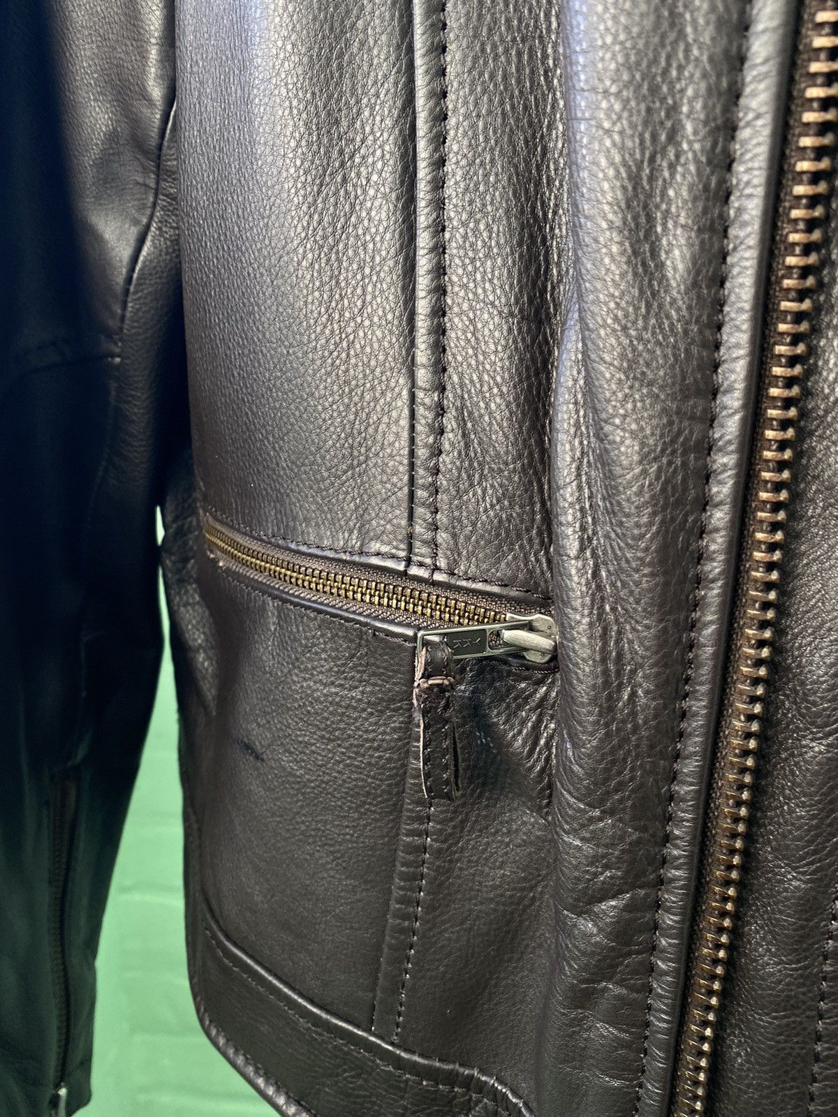 Formula 1 × Tag Heuer × Vintage Tag Heuer Grand Prix Dakota Leather Jacket Steve McQueen Size US L / EU 52-54 / 3 - 14 Thumbnail