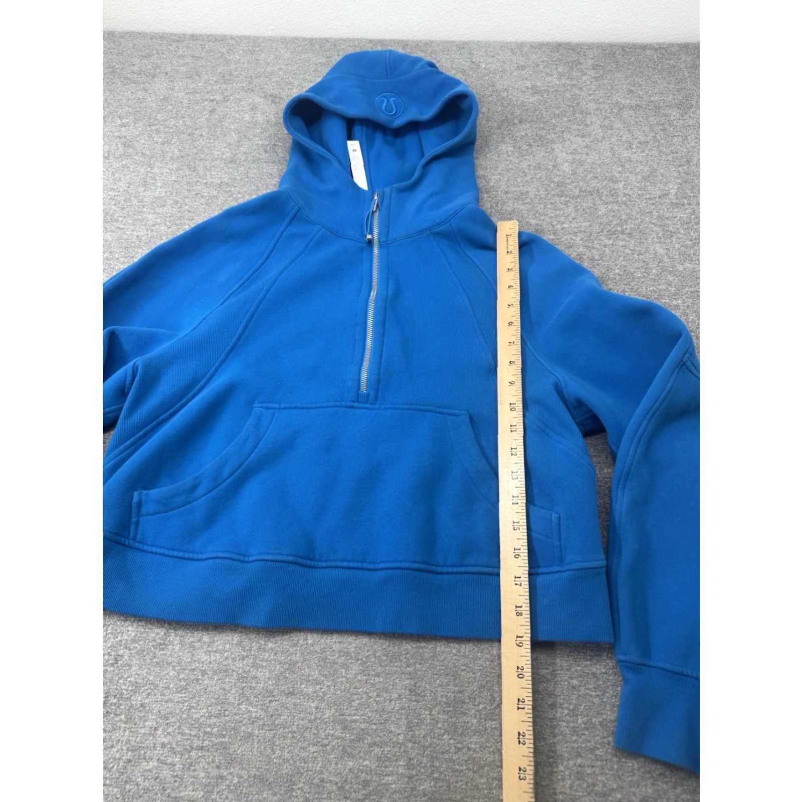 Lululemon LULULEMON Scuba Oversized Half-Zip Hoodie Aero Blue M/L NWT Women Shirt/Jacket? Size M / US 6-8 / IT 42-44 - 3 Thumbnail