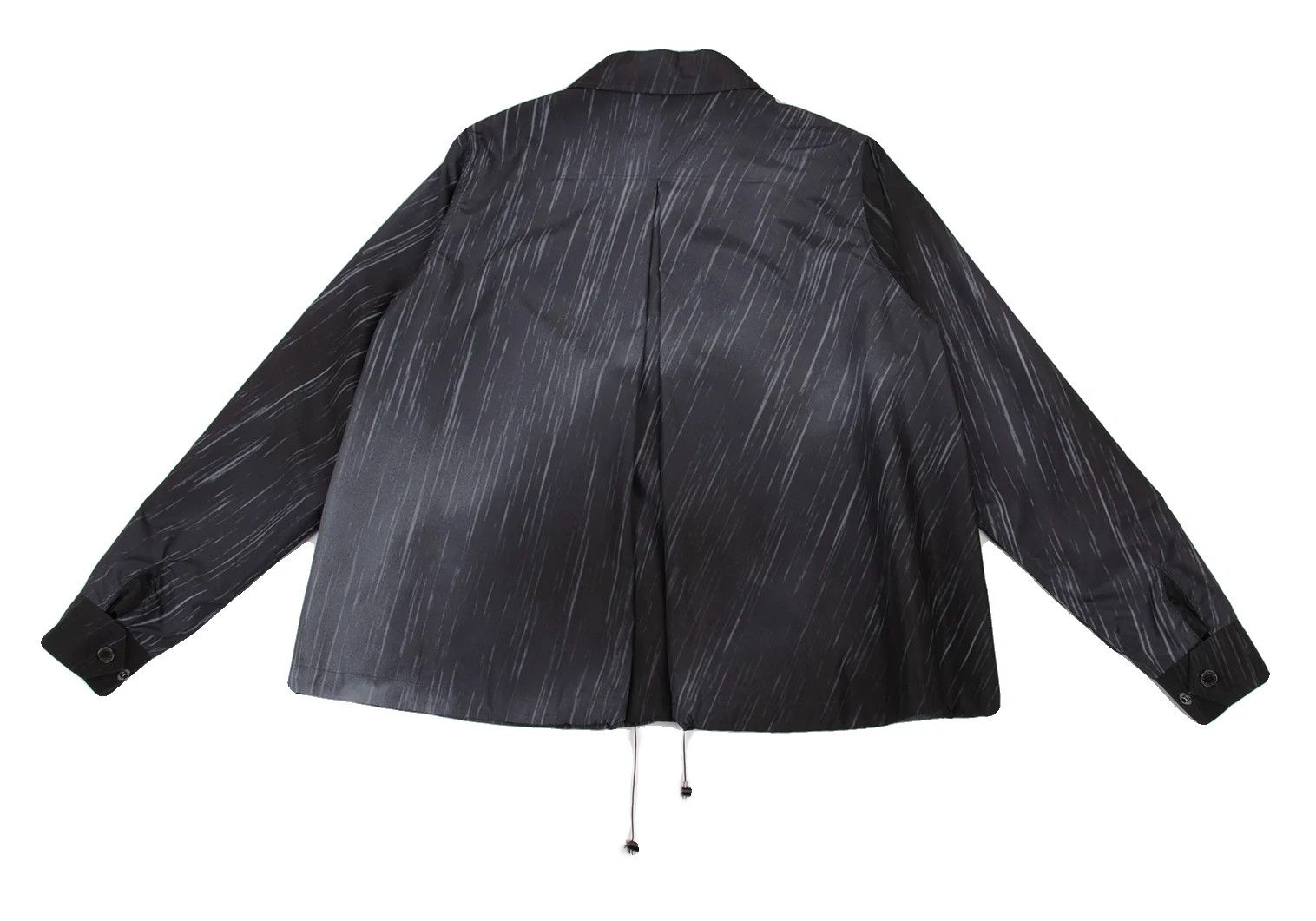 Ganryu All-Over Print Coach Jacket in Charcoal Size US XS / EU 42 / 0 - 11 Thumbnail