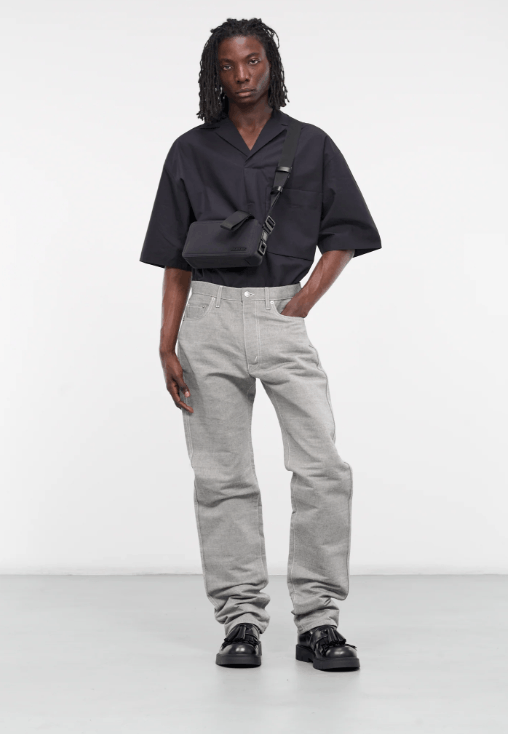Maison Margiela BNWT SS24 MAISON MARGIELA MELANGE FIVE POCKET PANTS 32 Size US 32 / EU 48 - 1 Thumbnail