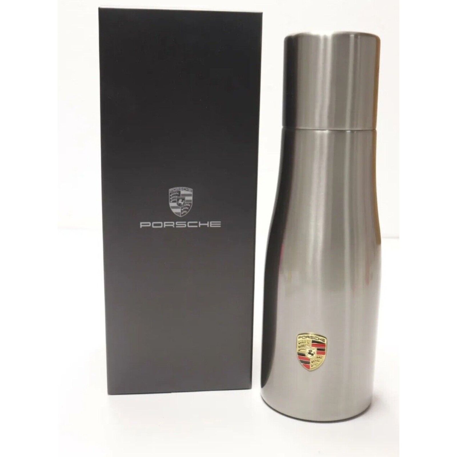 Genuine Porsche Stainless Steel Thermos Coffee Bottle 33oz