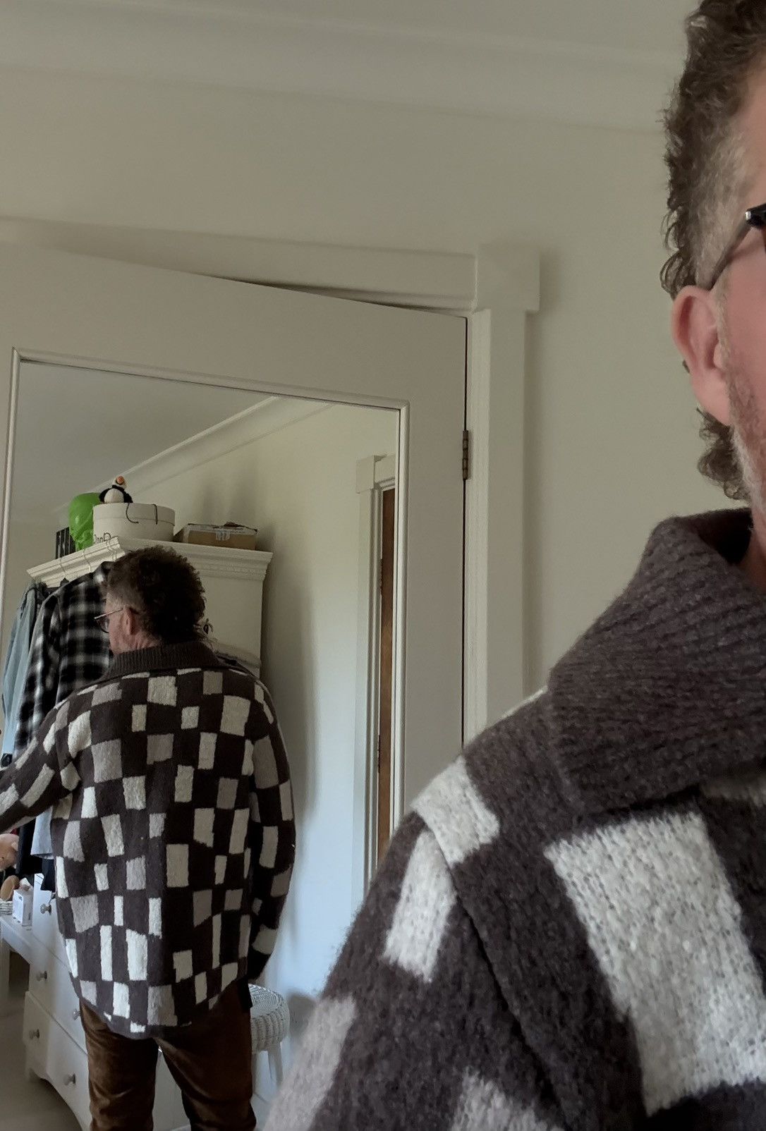Amiri $1.3k Amiri damier cardigan sweater logo rare grail S Size US S / EU 44-46 / 1 - 8 Thumbnail