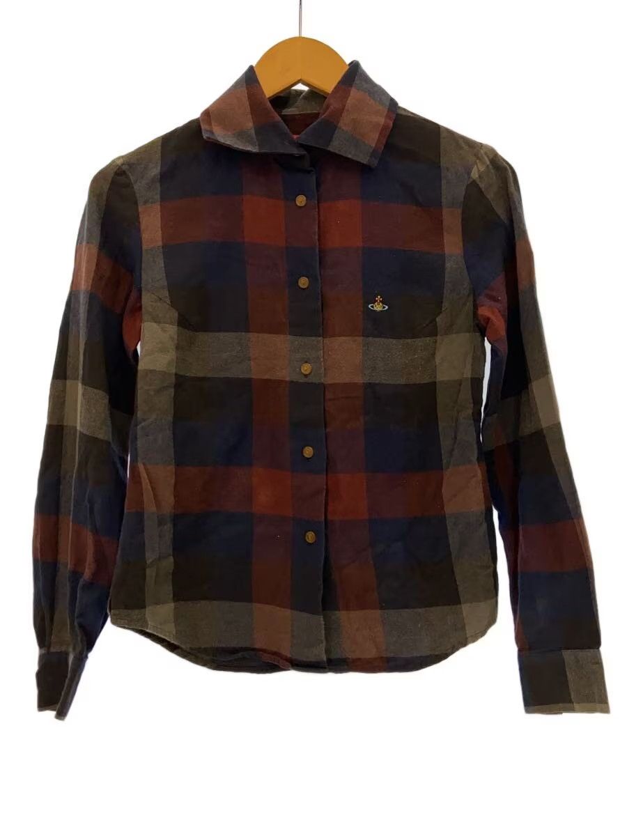 Vivienne Westwood Plaid Orb Button Shirt Size S / US 4 / IT 40 - 1 Thumbnail