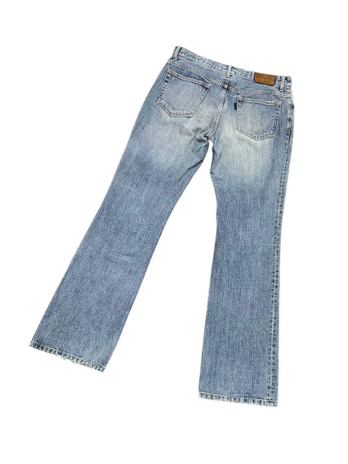 Issey Miyake Issey Miyake Tete Homme Flared Jeans Size US 34 / EU 50 - 8 Thumbnail