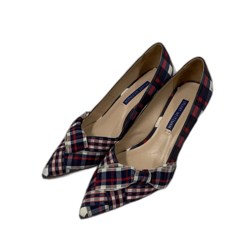 Jimmy Choo Stuart Weitzman Plaid High Heels Size 36 Size US 6 / IT 36 - 1 Thumbnail