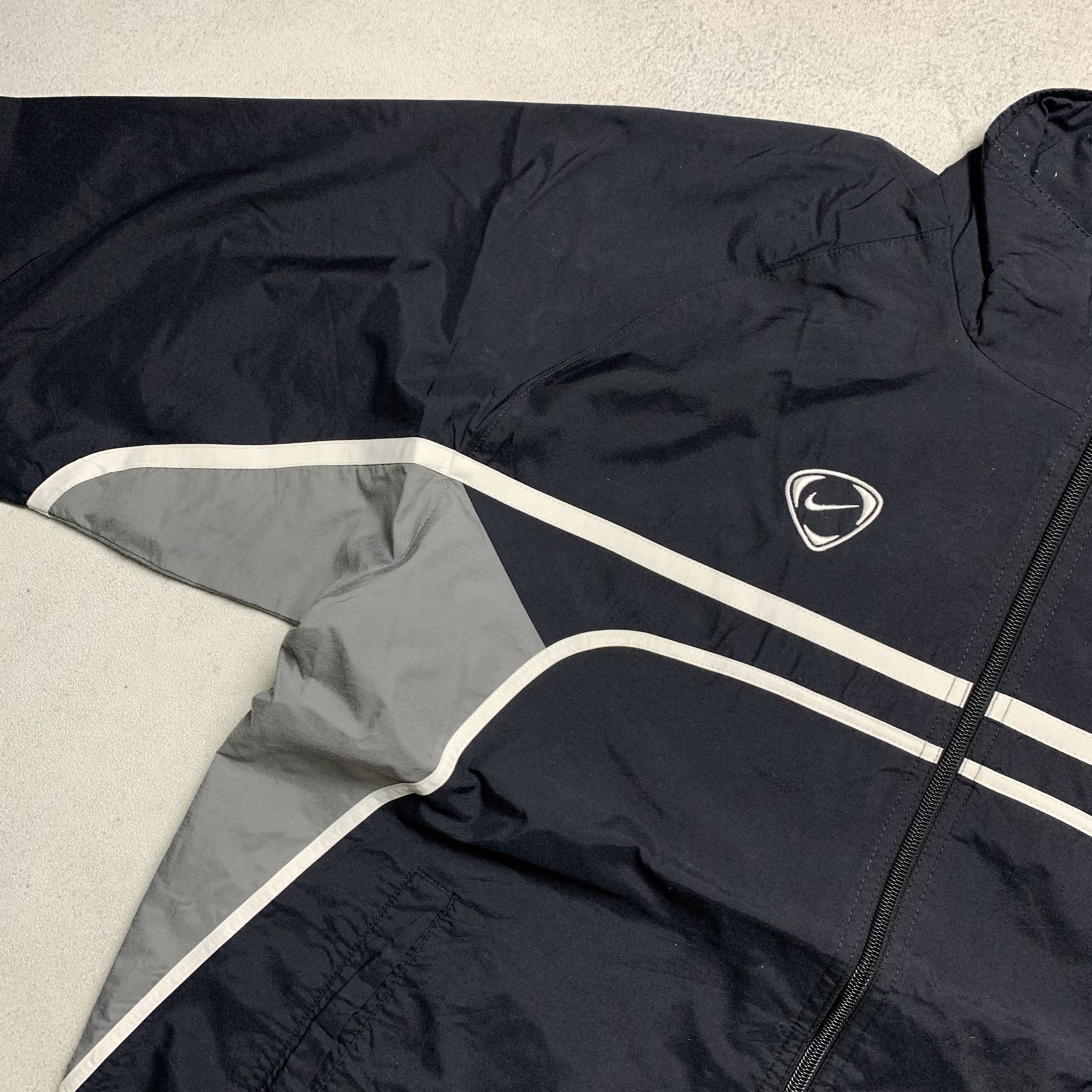Nike 2000s Vintage Nike Drill Y2K Nylon Jacket Size US M / EU 48-50 / 2 - 3 Thumbnail