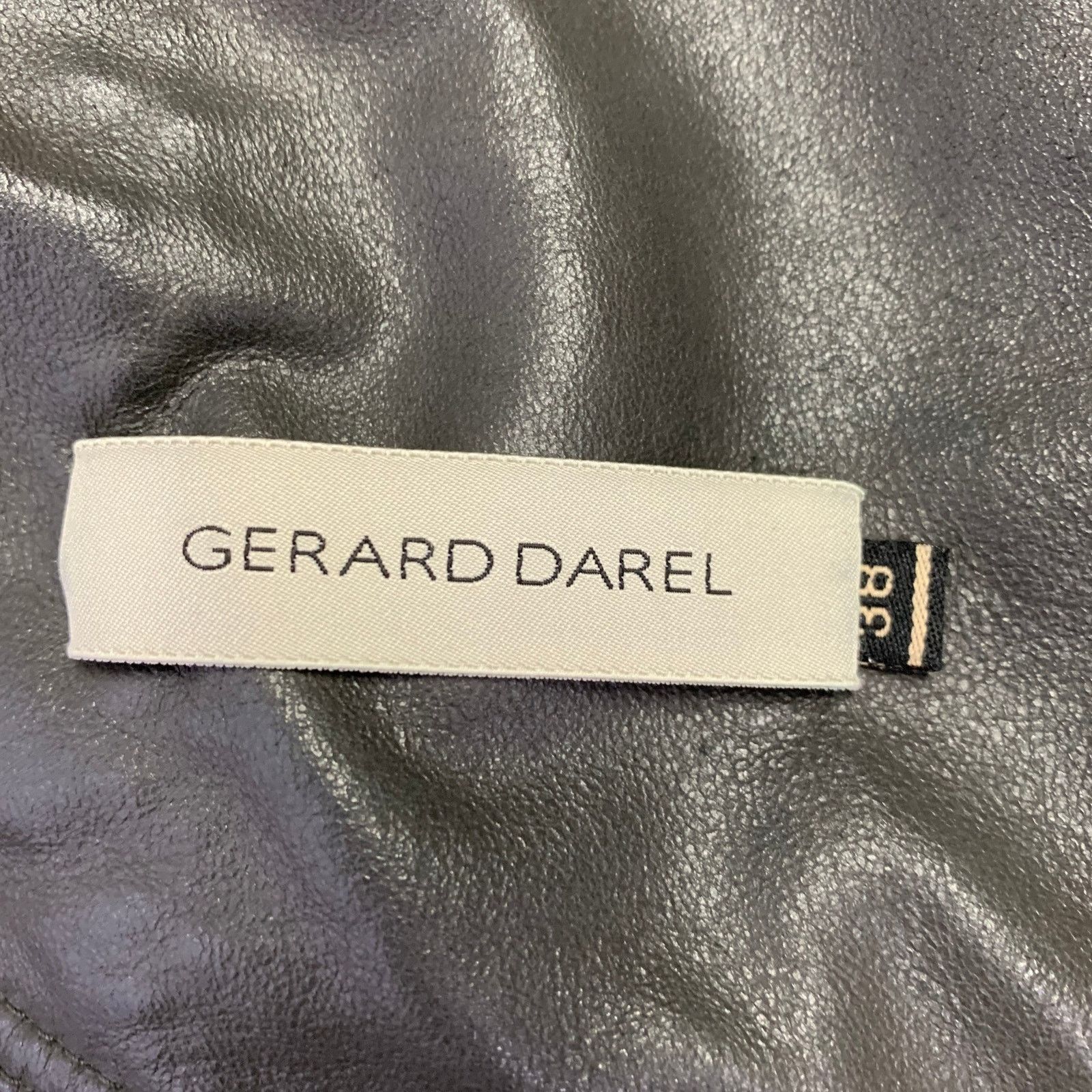 Gerard Darel GERARD DAREL Grey Taupe Sheepskin Shearling Double Zipper Size XS / US 0-2 / IT 36-38 - 6 Thumbnail