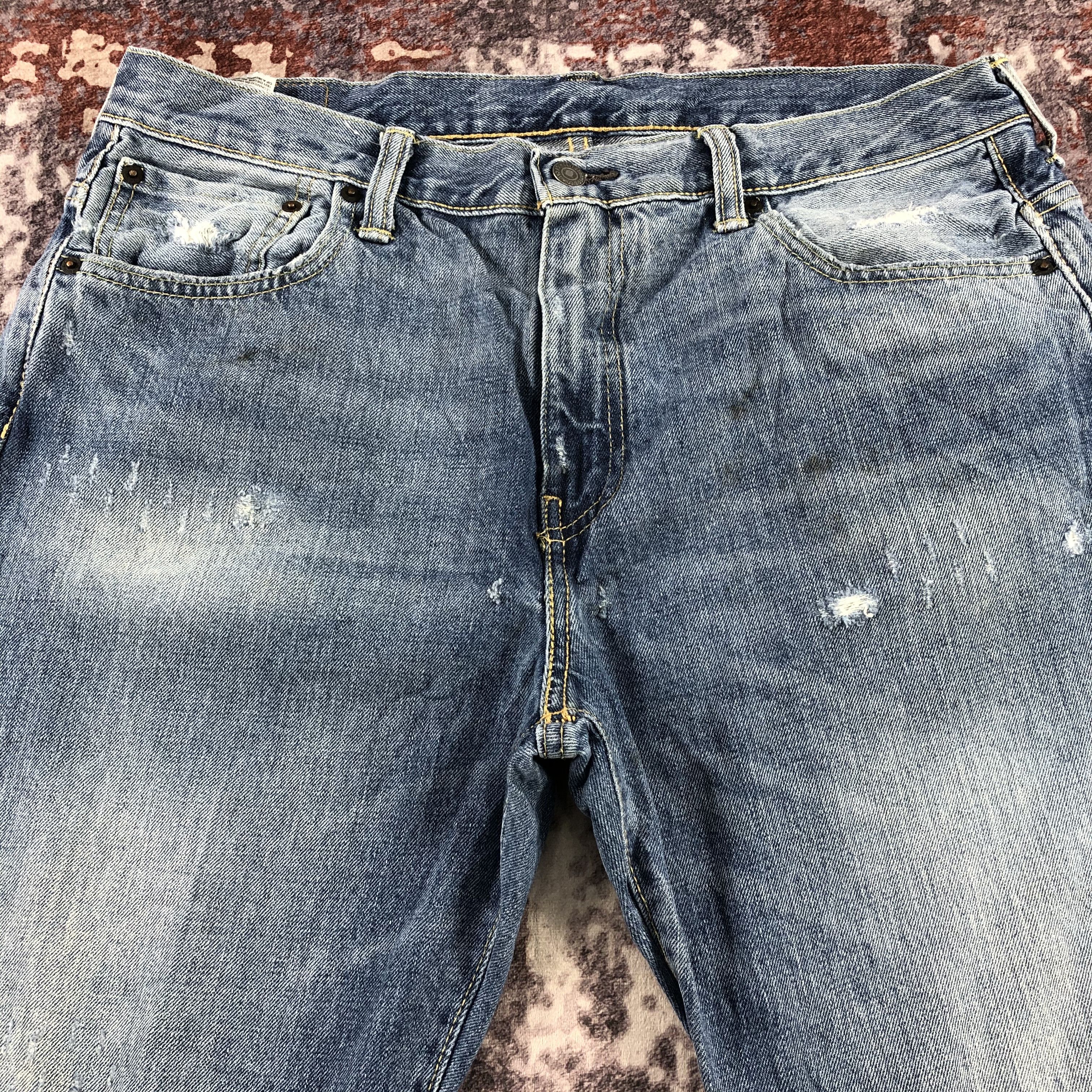 Levi's × Vintage Vintage Blue Wash Levis 569 Jeans-JM2996 Size US 36 / EU 52 - 3 Thumbnail