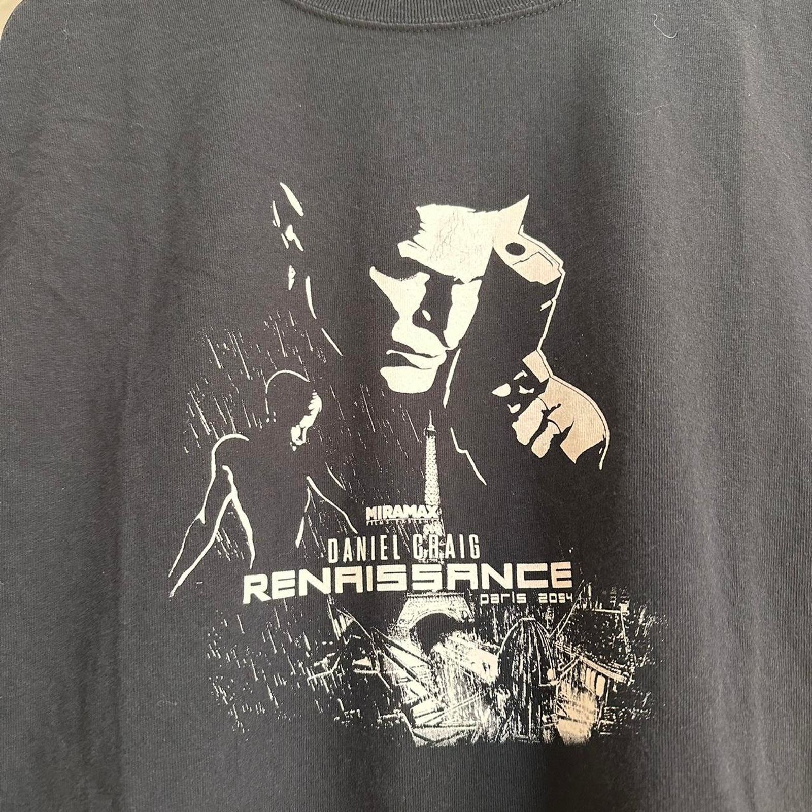 Anvil × Vintage Vintage Miramax RENAISSANCE Paris 2054 Movie Promo Shirt Size US XL / EU 56 / 4 - 3 Thumbnail