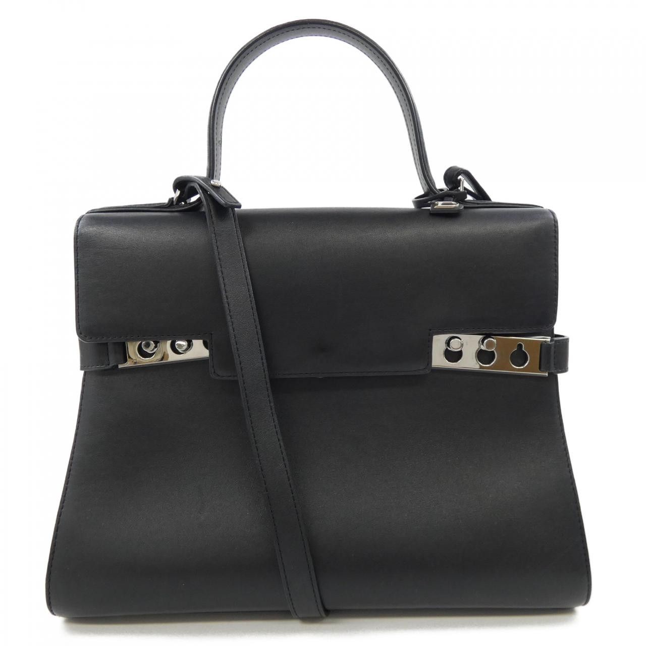 Delvaux Delvaux Tempete Calf Bag Leather Handbag TEMPETE DUTY FREE for USA