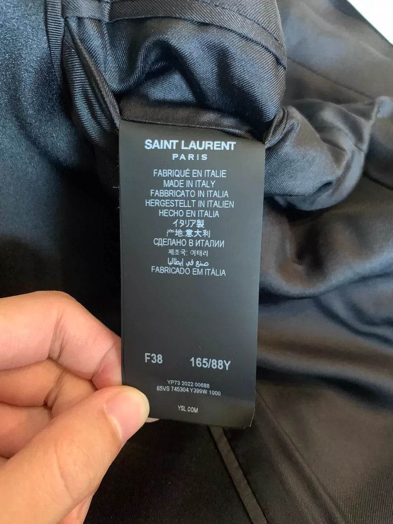 Saint Laurent Paris Saint Laurent Paris Le Smoking-2506 Size US M / EU 48-50 / 2 - 4 Thumbnail