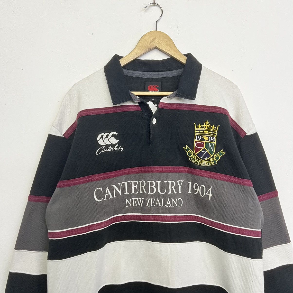 Canterbury of New Zealand Canterbury of New Zealand long-sleeved Rugby Shirt Size US XXL / EU 58 / 5 - 2 Thumbnail