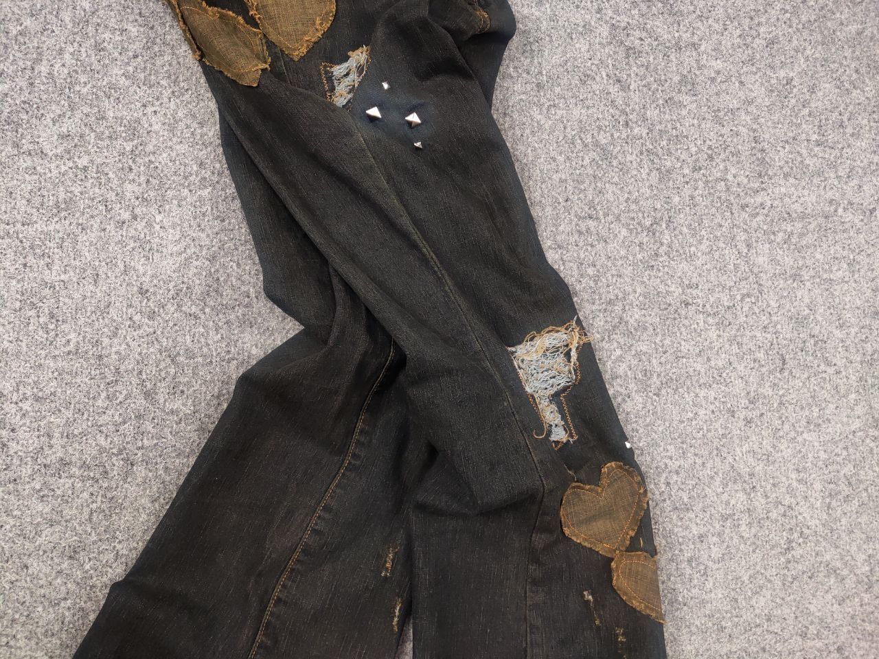 If Six Was Nine Vintage LGB Y2K Flared Low Rise Denim Jeans if six was nine Size 30" / US 8 / IT 44 - 5 Thumbnail