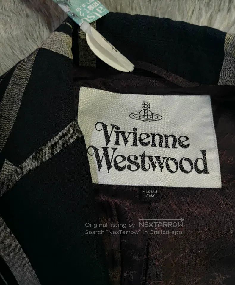 Vivienne Westwood Vivienne Westwood Plaid Linen Coat Size US M / EU 48-50 / 2 - 6 Thumbnail