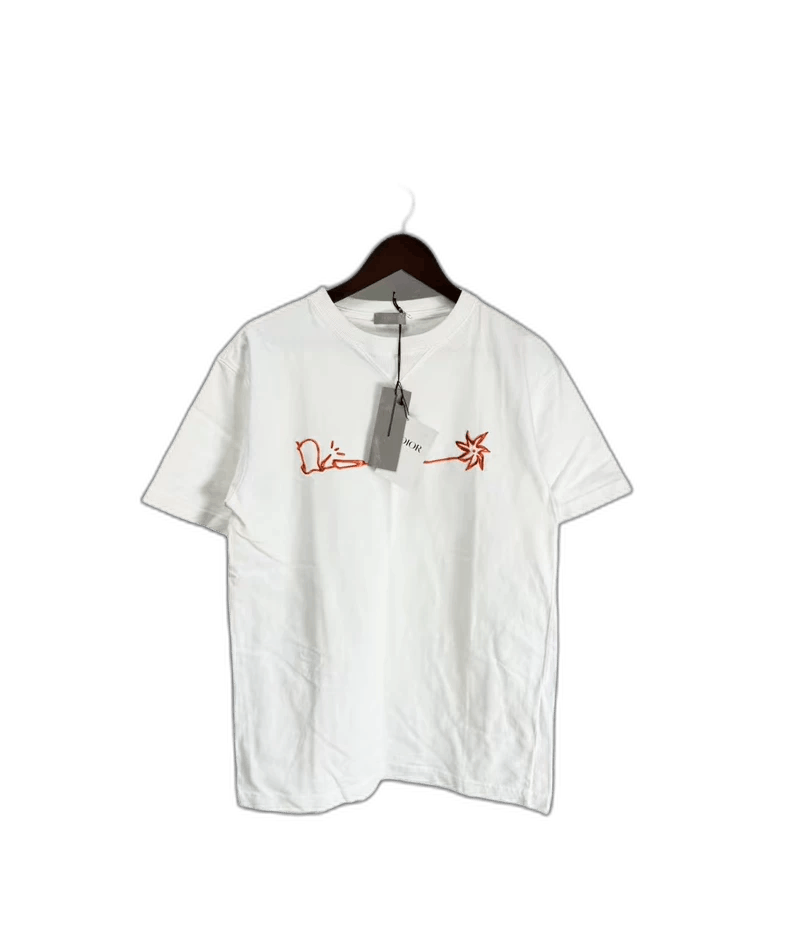 Dior Dior x Travis Scott Cactus Jack Short Sleeve Tee-2506 Size US S / EU 44-46 / 1 - 1 Thumbnail