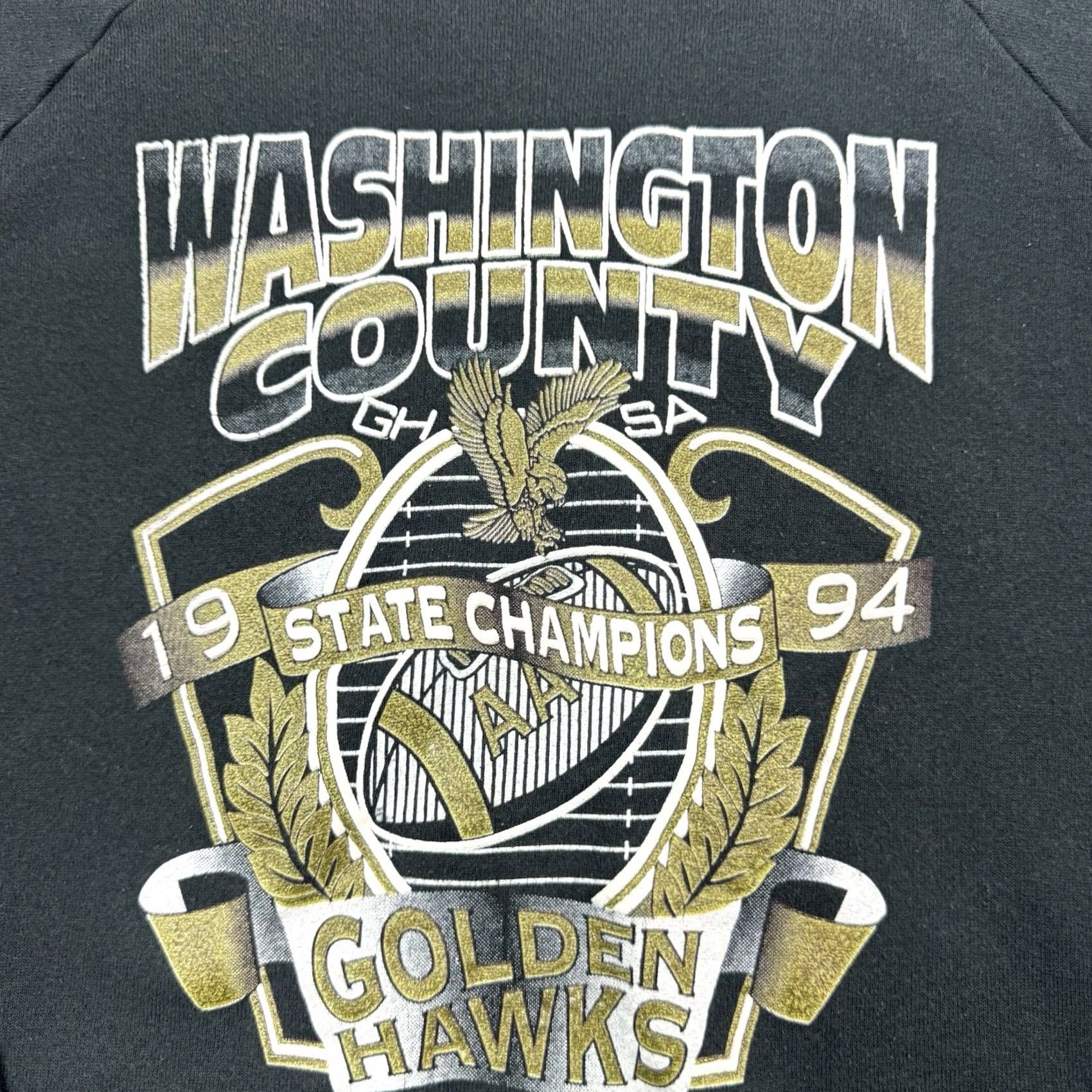 Fruit Of The Loom VINTAGE Washington County 1994 State Champions Sweatshirt Adult XL Football Size US XL / EU 56 / 4 - 2 Thumbnail