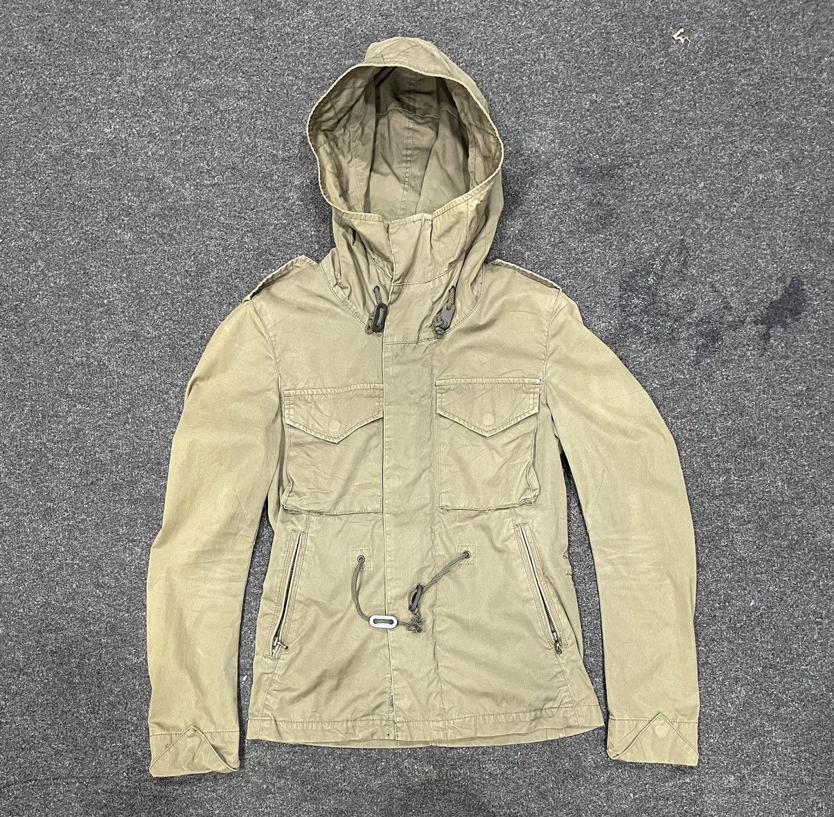 Image of Attachment x Kazuyuki Kumagai Attachment Parka Hoodie in Brown, Women's (Size Small)