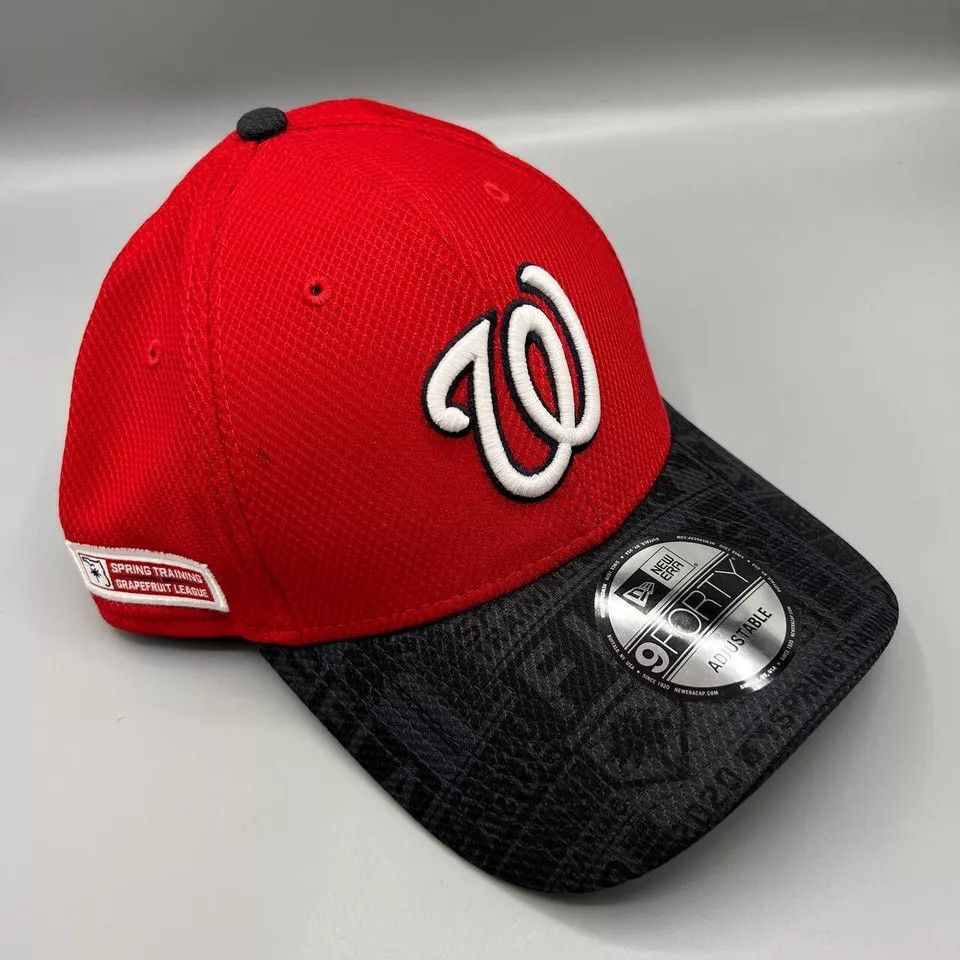 New Era Washinton Nationals Hat Men 9Fofty New Era Strap Back Size ONE SIZE - 3 Thumbnail